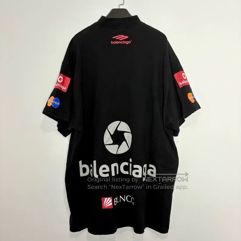 Balenciaga Balenciaga Letter icon half-zip short sleeve Size US L / EU 52-54 / 3 - 2 Thumbnail