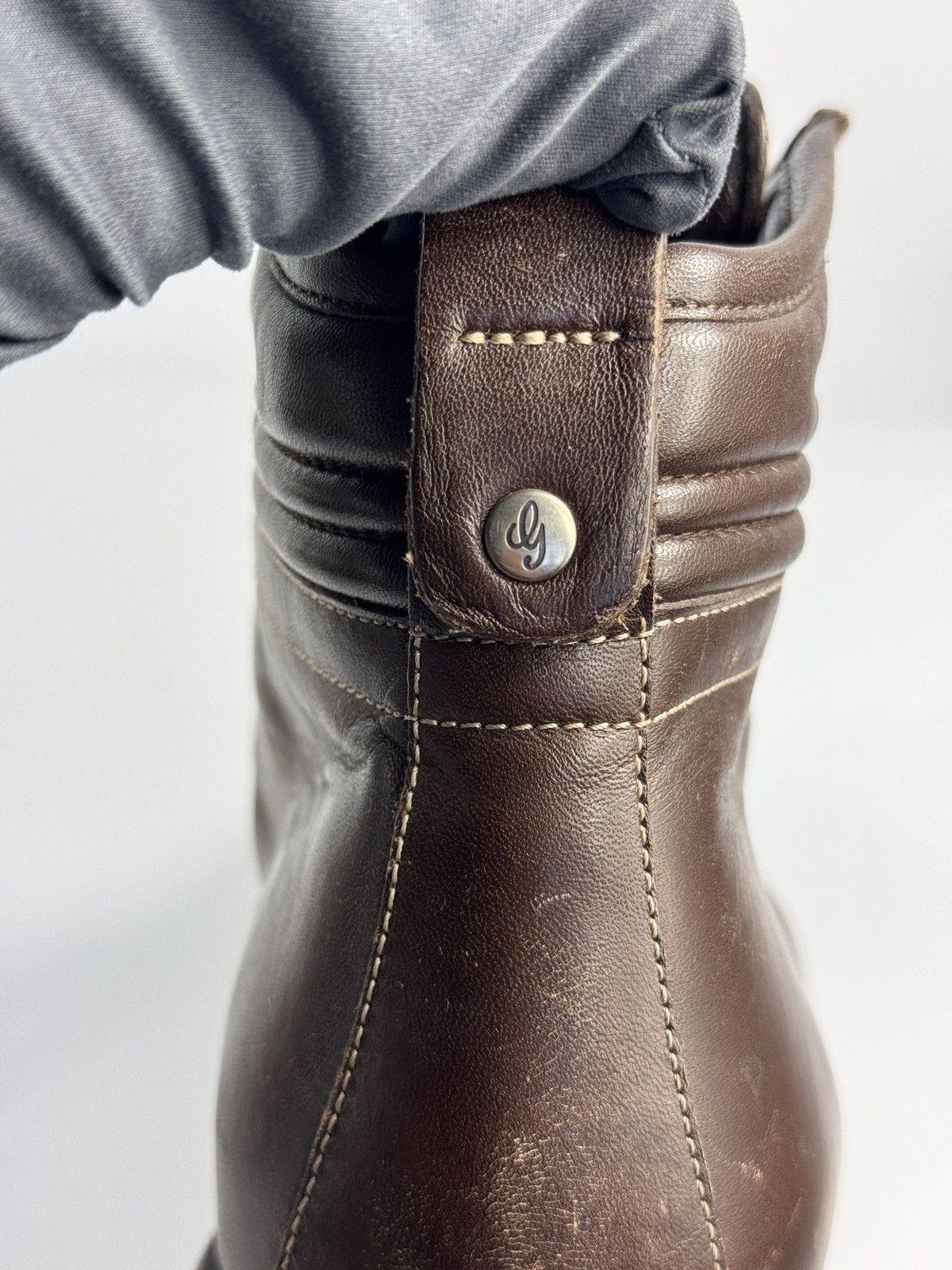 Gucci GUCCI LEATHER HIKING BOOTS Size US 9.5 / EU 42-43 - 7 Thumbnail