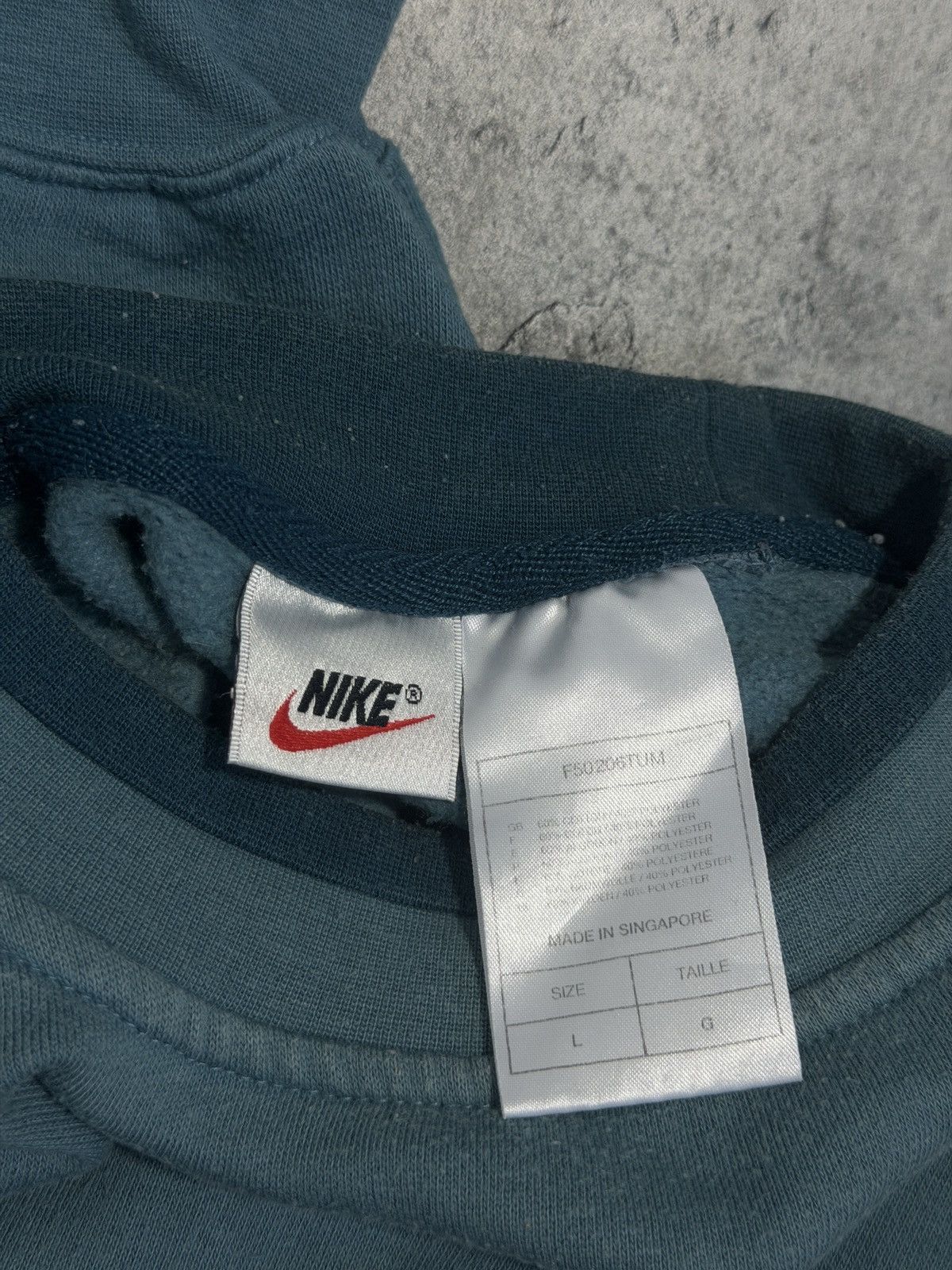 Nike Nike 90s retro sweatshirt crewneck rare Size US L / EU 52-54 / 3 - 5 Thumbnail