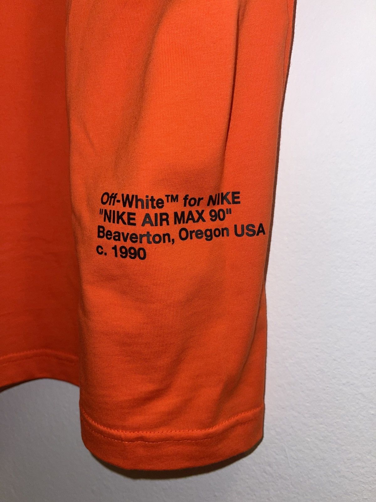 Off white nike tuxedo tee clearance