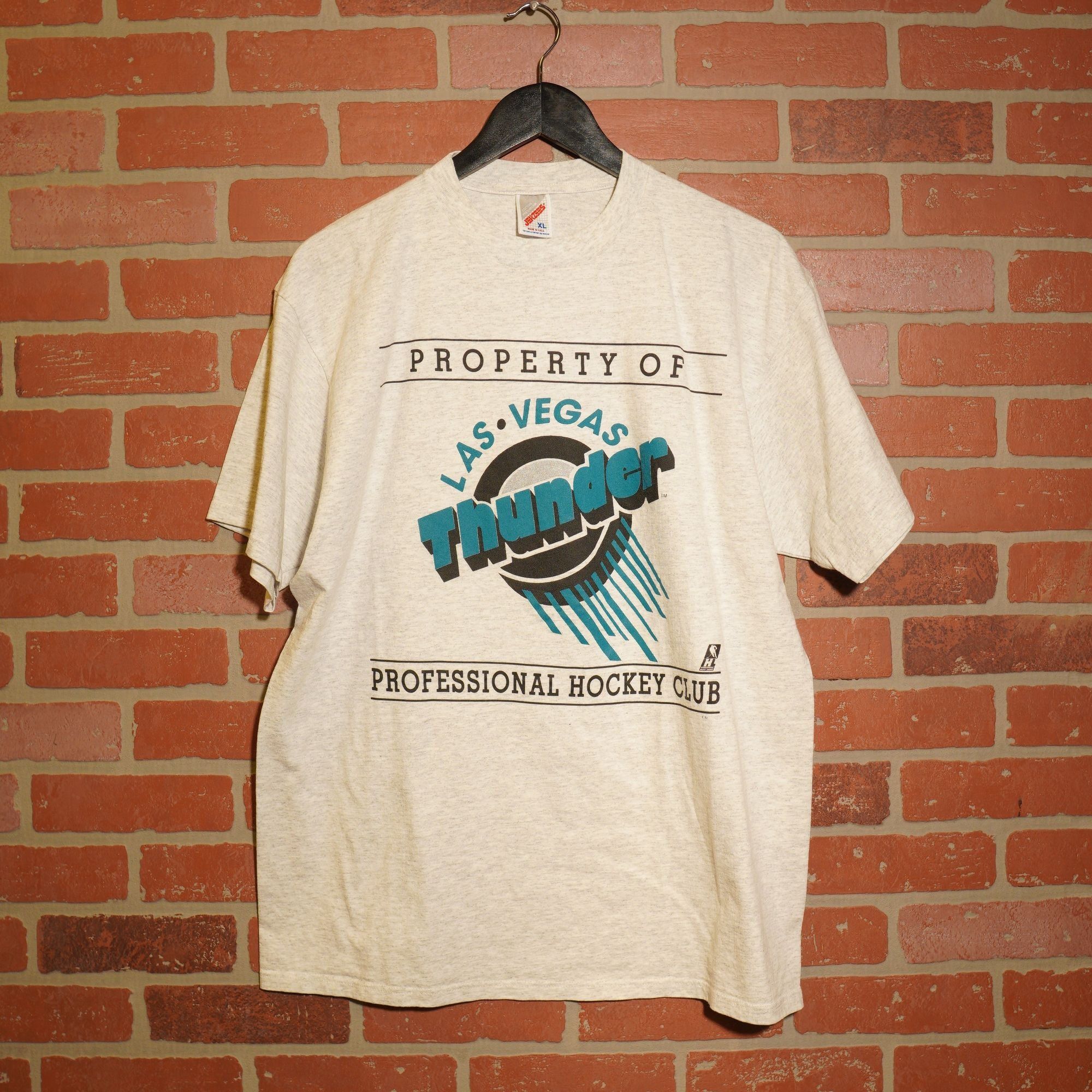VTG IHL Las Vegas Thunder Grey Property Tee Tops