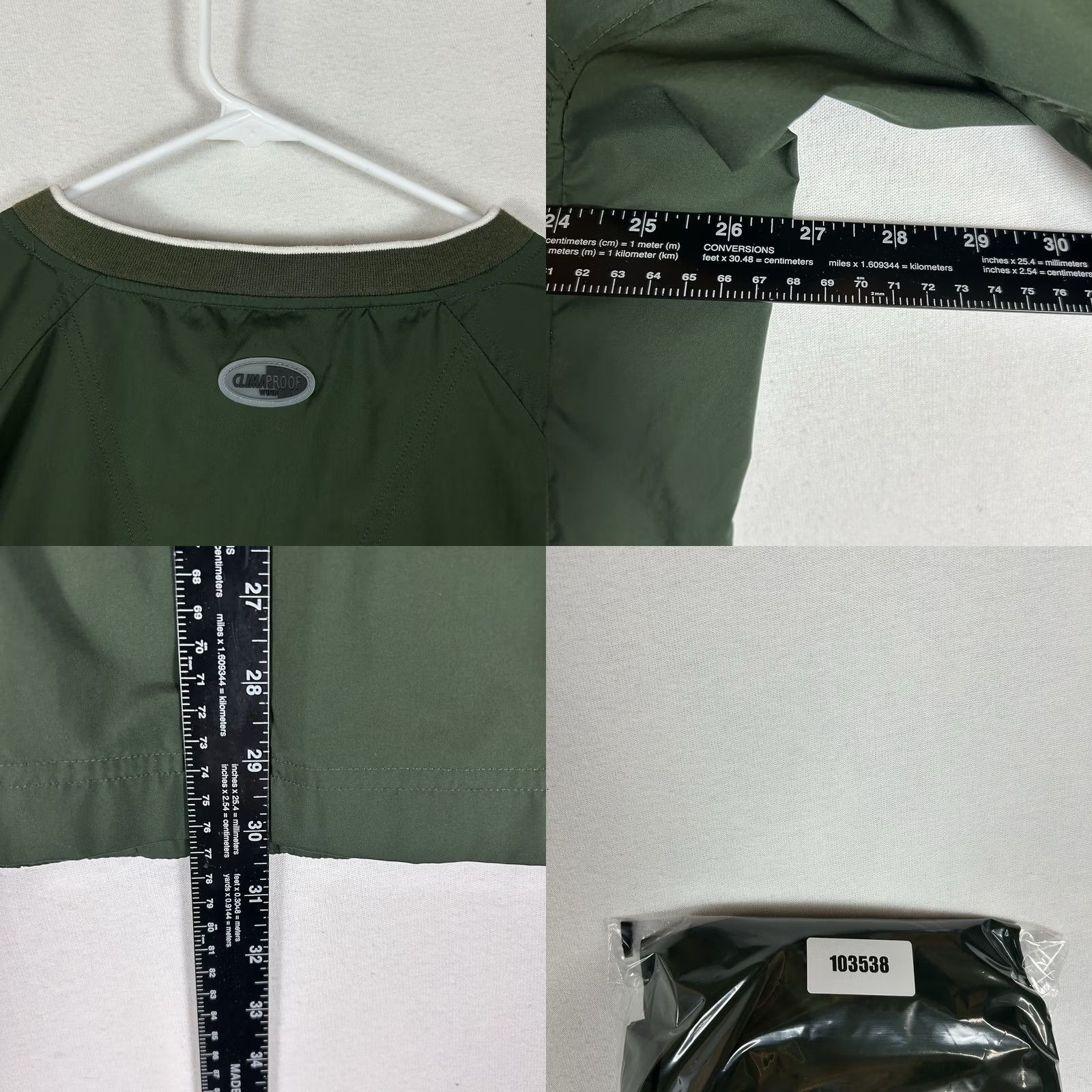 Adidas Adidas ClimaPROOF NFL Green Bay Packers Windbreaker Mens XL Green Jacket Size US XL / EU 56 / 4 - 8 Thumbnail