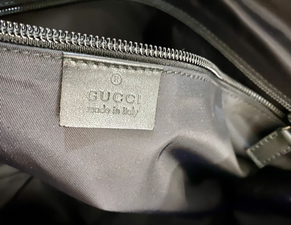 Gucci Gucci 🇮🇹 Nero ballistic nylon messenger bag unisex NEW Size ONE SIZE - 2 Thumbnail