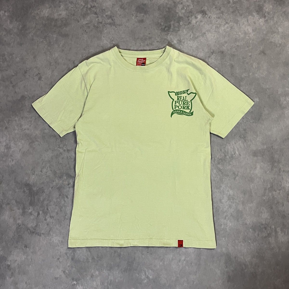 Studio D'Artisan Studio D’Artisan Real Pure Pork Graphic Tee Osaka Japan Size US M / EU 48-50 / 2 - 2 Thumbnail