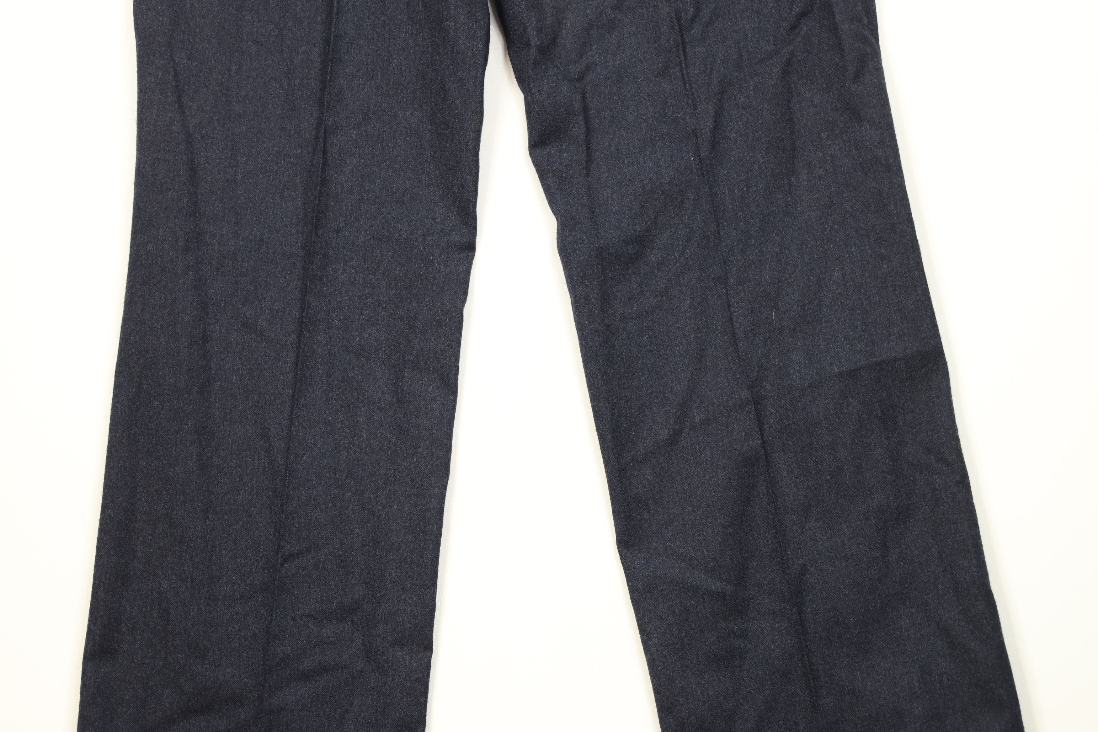 Vintage Vintage 90s Streetwear Wide Leg Chino Pants Navy Blue USA Size US 32 / EU 48 - 12 Thumbnail