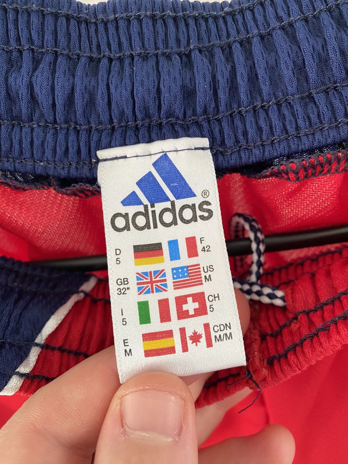 Adidas Vintage Bayern Munich 1999 2001 Shorts Y2K PSG Barcelona Size US 32 / EU 48 - 9 Thumbnail