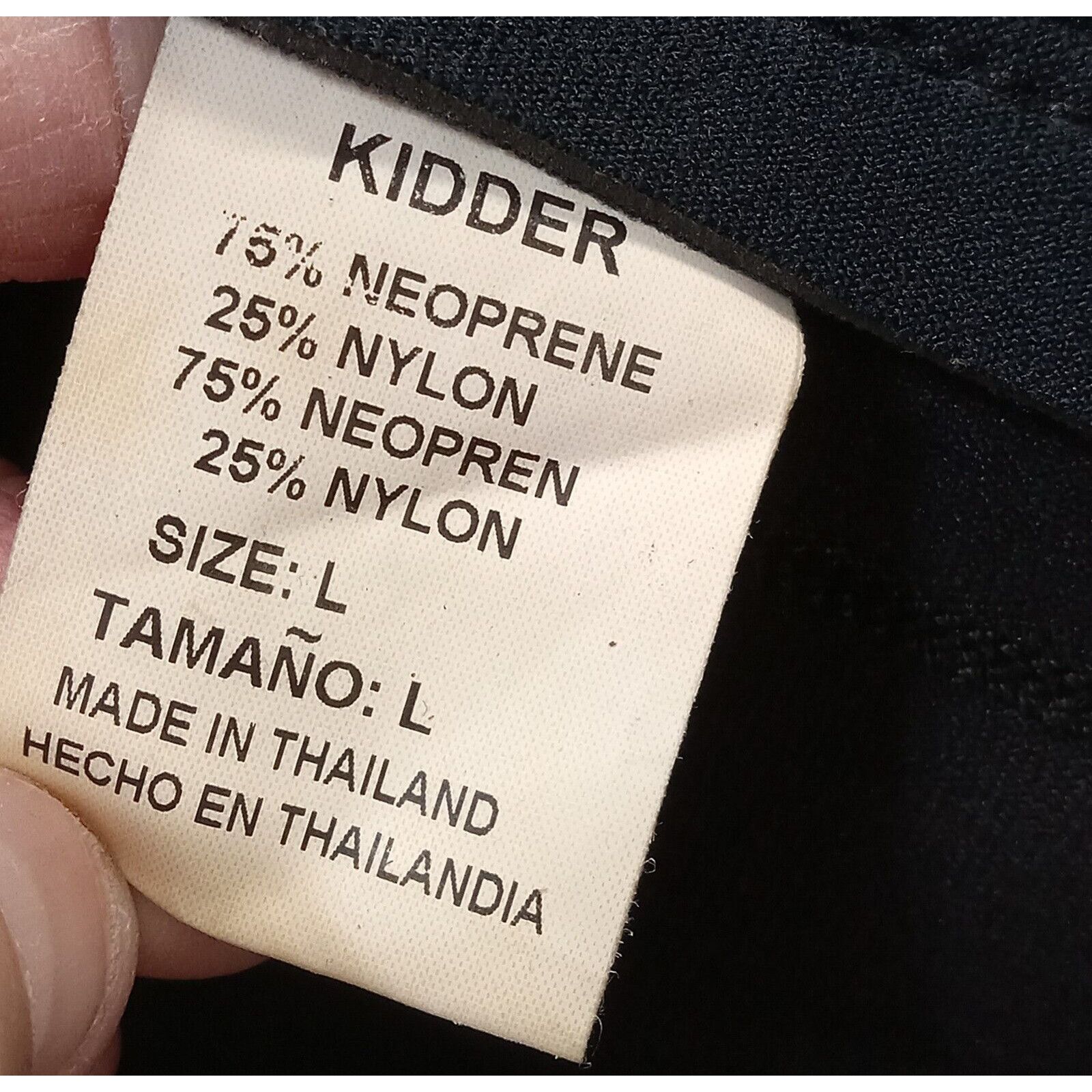 & Other Stories Kidder Watersports Wetsuit L Surfsuit Shorts 4 Way Stretch Size 36S - 5 Thumbnail