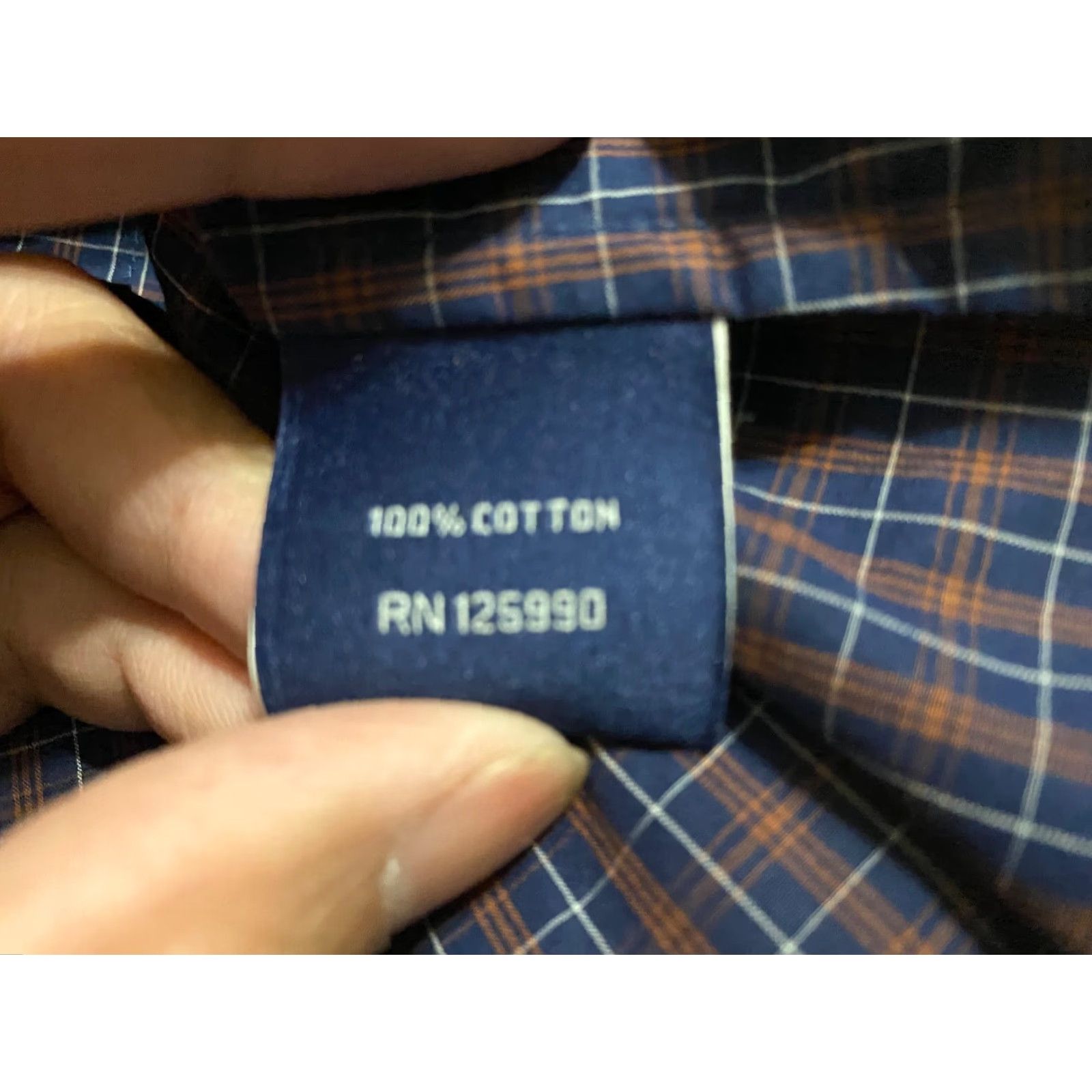 Faconnable Façonnable Shirt Womens 4 L/S Button-Down Multicolor Plaid 100% Cotton Blouse Size S / US 4 / IT 40 - 5 Thumbnail