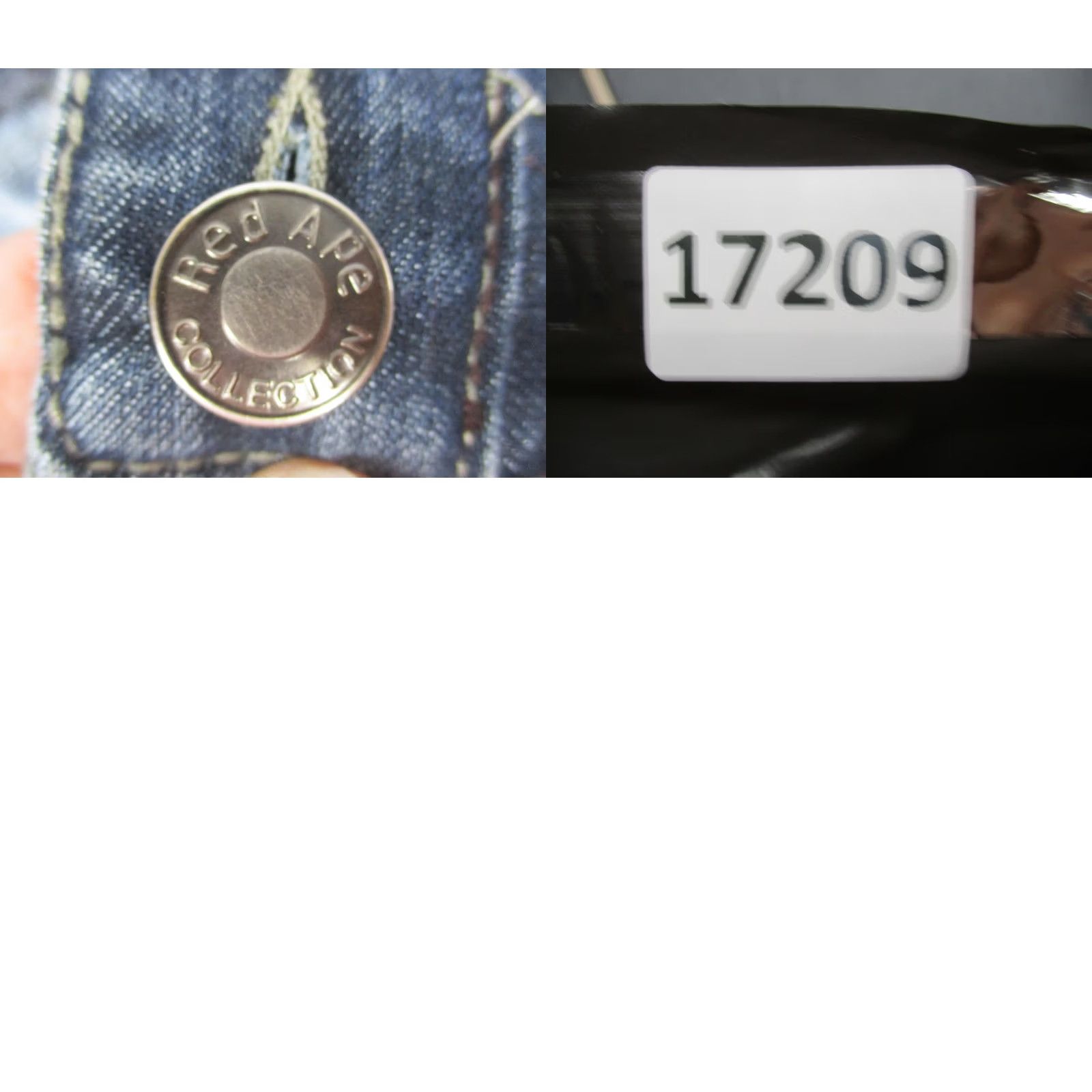 Vintage Red Ape Jeans Mens 38 Blue Straight Leg Distressed Studded Pockets Denim Pants Size US 38 / EU 54 - 9 Thumbnail