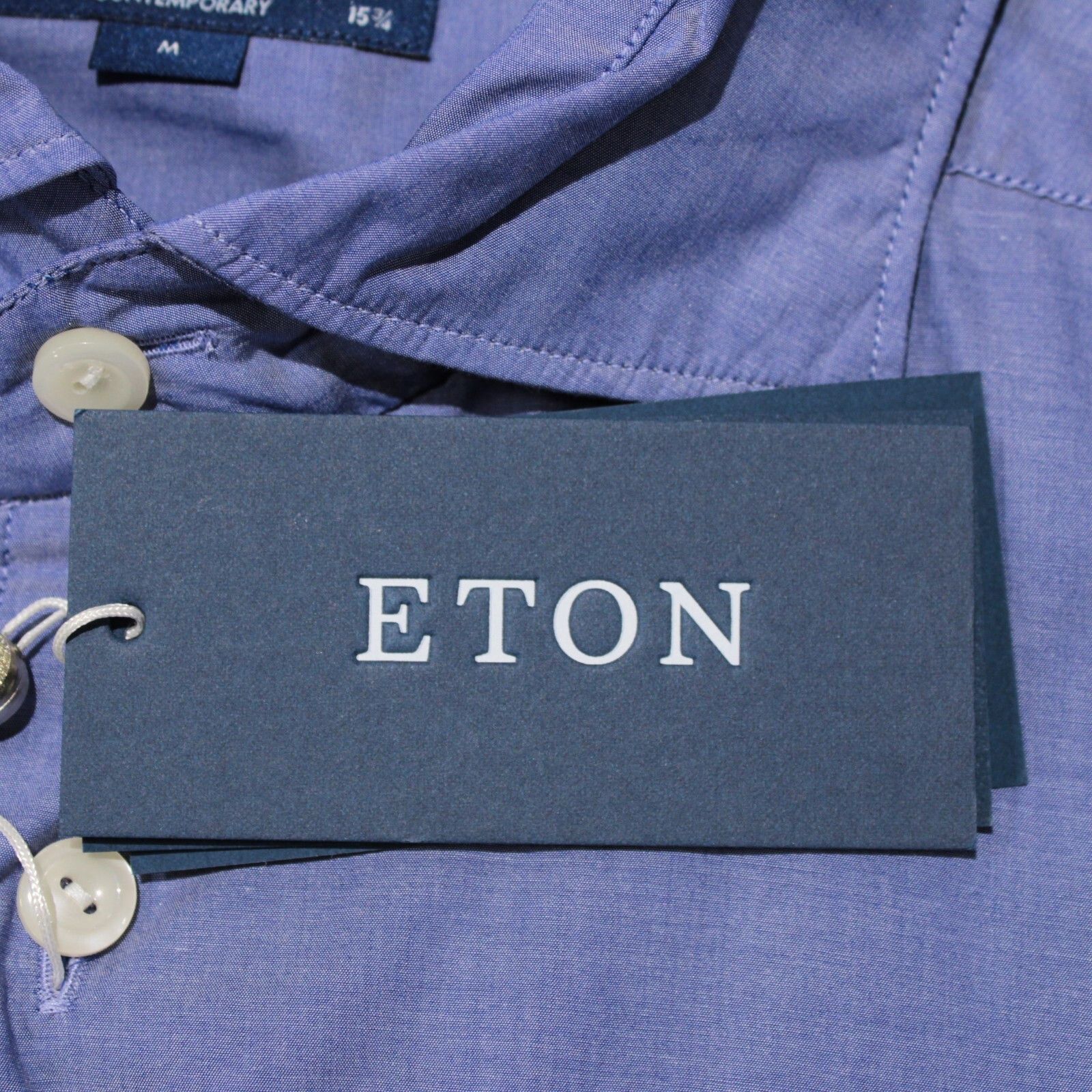 Eton Eton New with tags Shirt Size M US In Blue Size US M / EU 48-50 / 2 - 2 Thumbnail