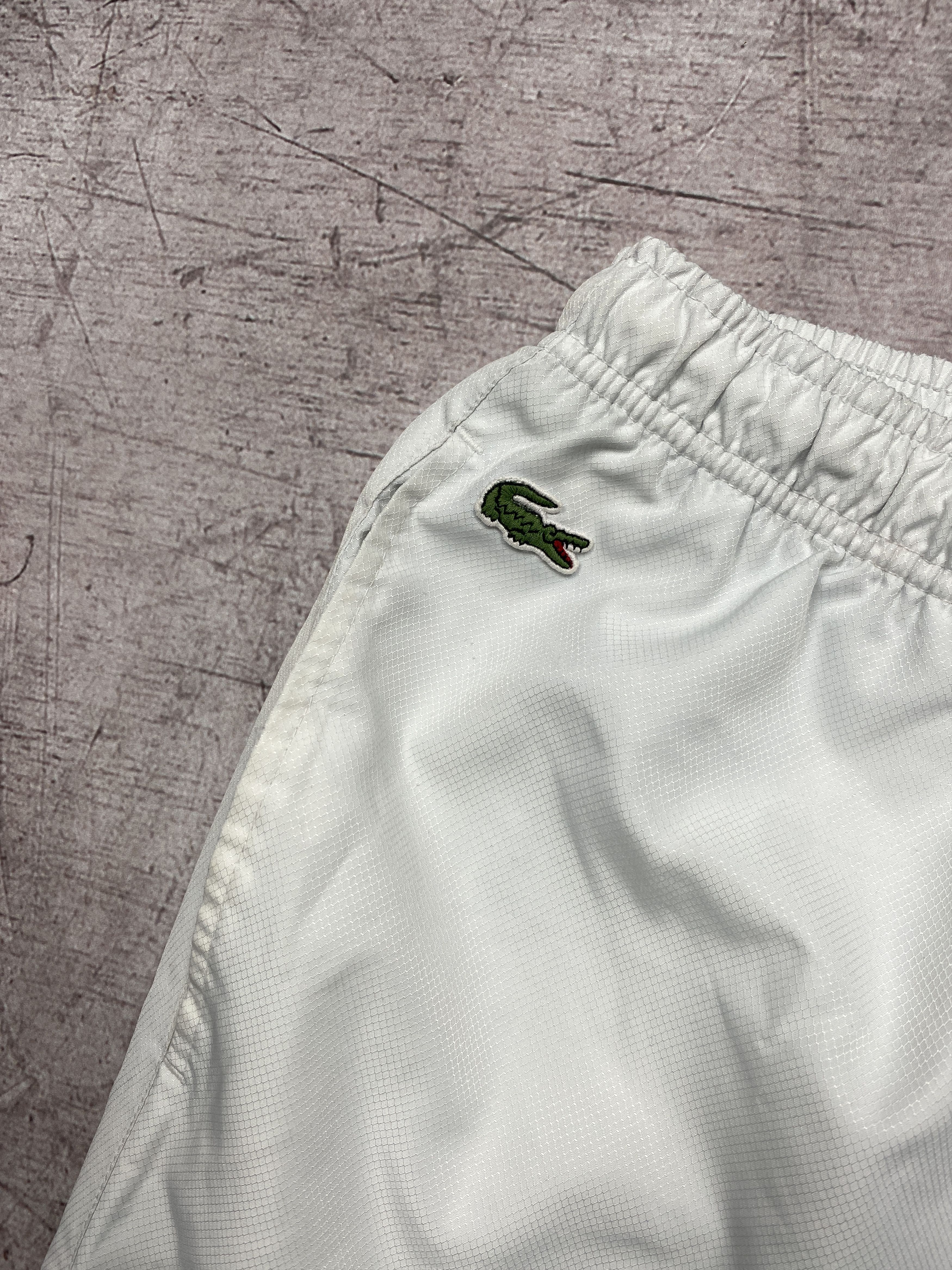 Lacoste × Vintage Lacoste Vintage Mens Nylon Track Pants y2k Size US 34 / EU 50 - 3 Thumbnail
