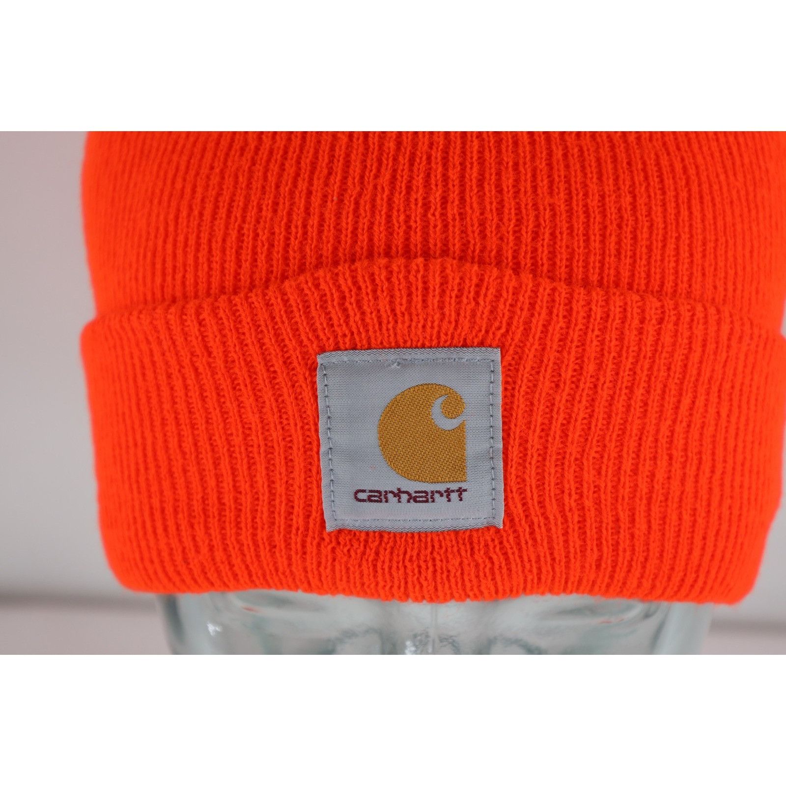 Carhartt Vintage Y2K Carhartt Spell Out Knit Winter Beanie Hat Cap Size ONE SIZE - 2 Thumbnail