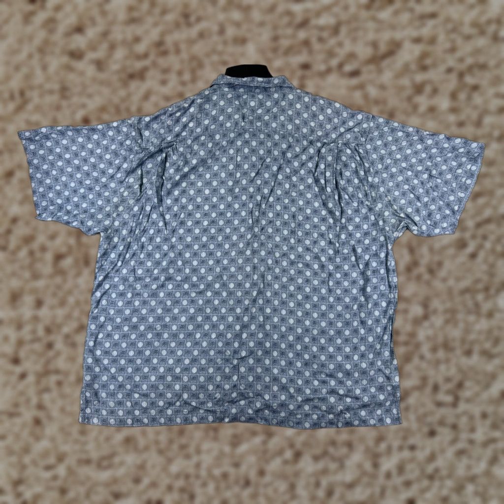 Tommy Bahama Tommy Bahama Shirt Mens 2XL Blue Leaf Silk Hawaiian Vacation Size US XXL / EU 58 / 5 - 1 Thumbnail
