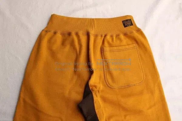 Freewheelers stylish yellow and brown sweatpants. Size US 38 / EU 54 - 7 Thumbnail