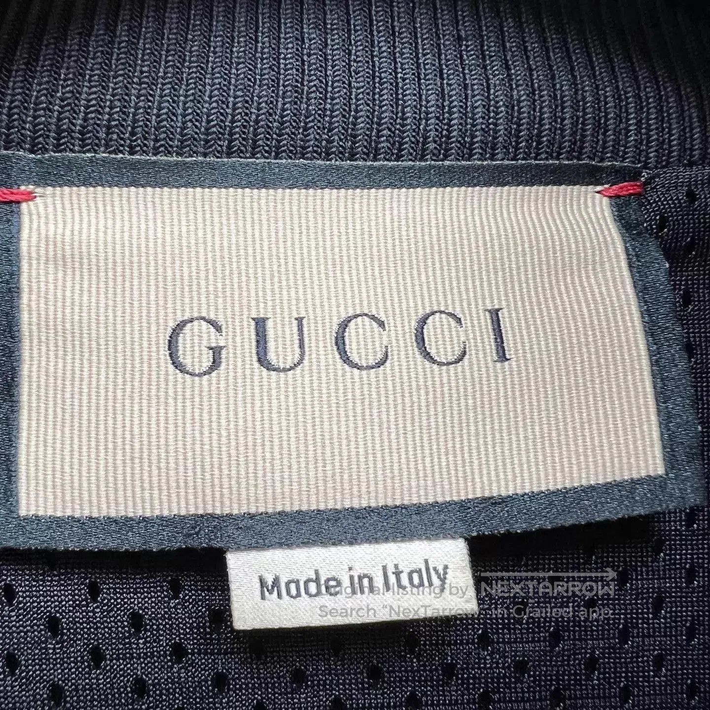 Gucci Black Half-Zip Collar Sweatshirt with Logo. Size US XL / EU 56 / 4 - 3 Thumbnail