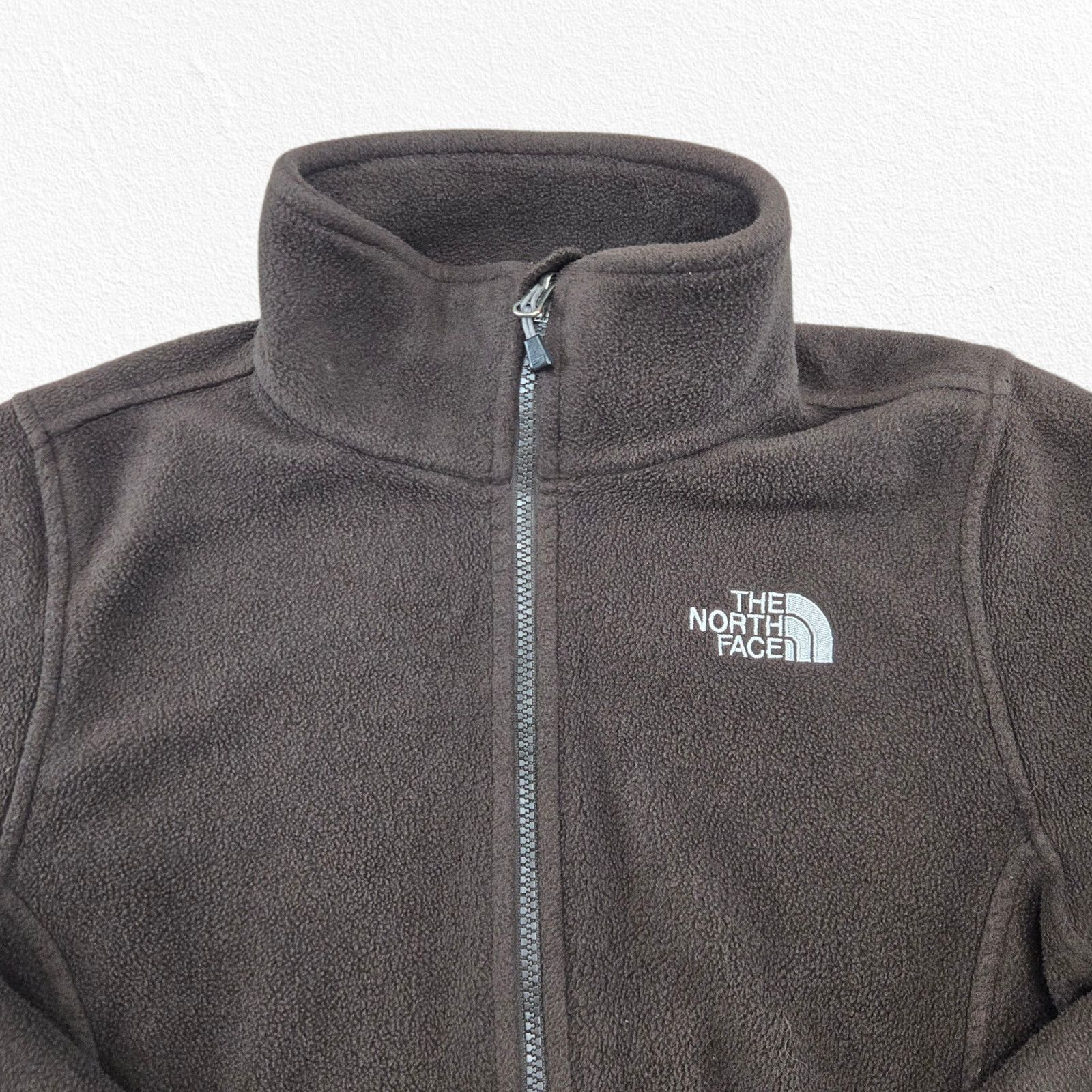 The North Face The North Face Brown Full Zip Fleece Jacket Size Medium Size M / US 6-8 / IT 42-44 - 3 Thumbnail