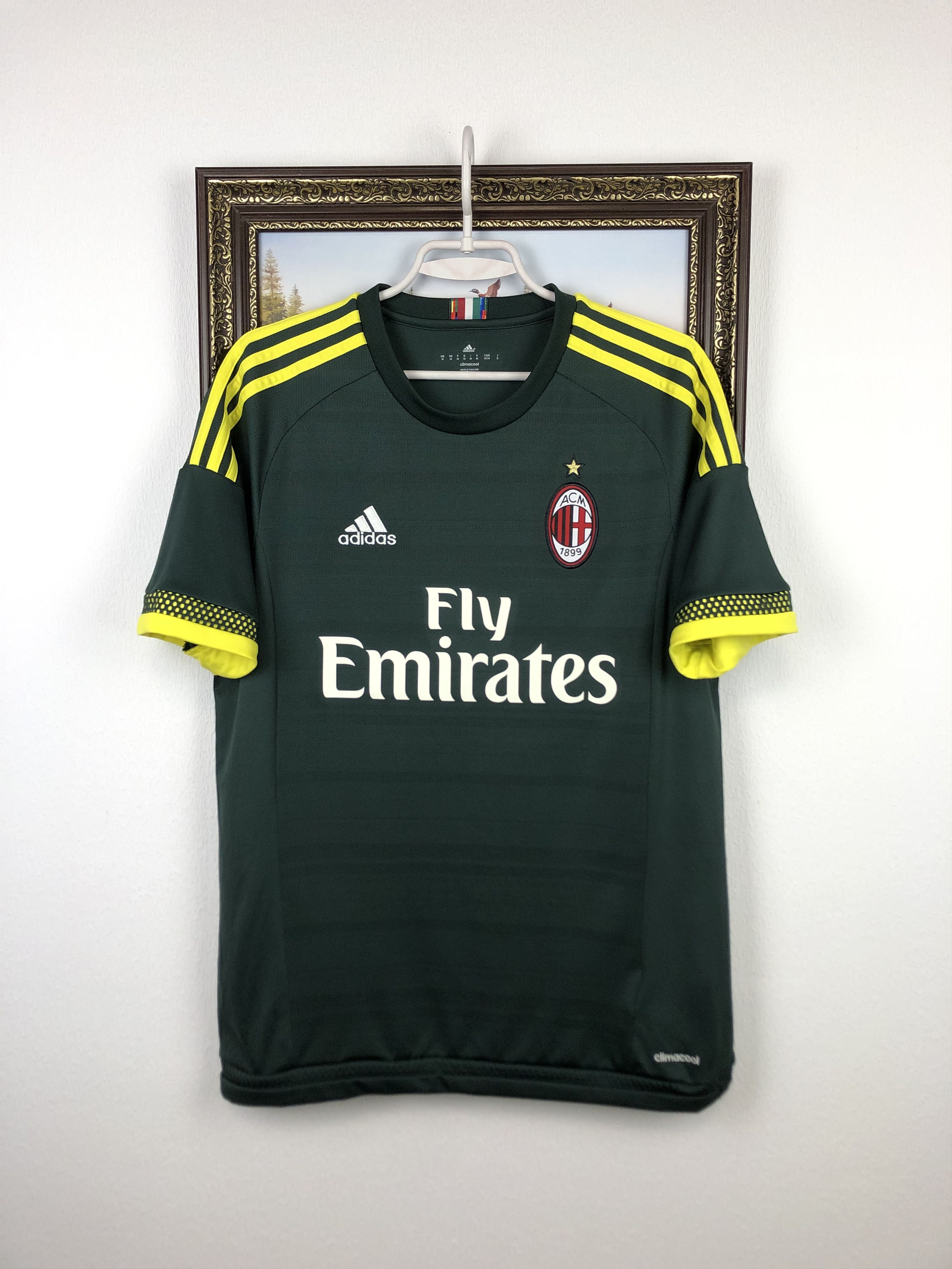 Milan Third football shirt Soccer Adidas Jersey Mens Maglia