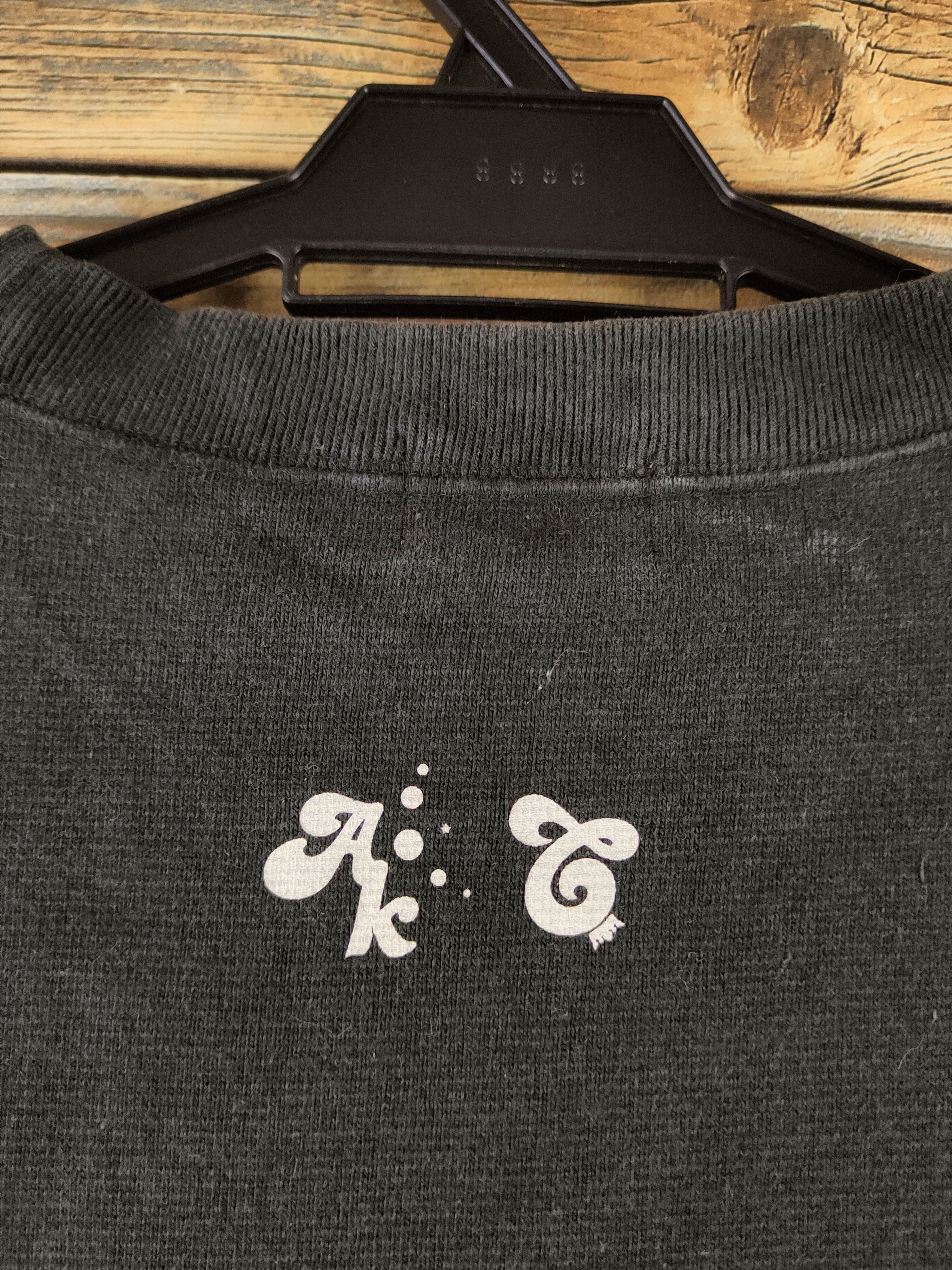 Japanese Brand DL Craft Black rapper Sweatshirts #46-212 Size US XXL / EU 58 / 5 - 9 Thumbnail