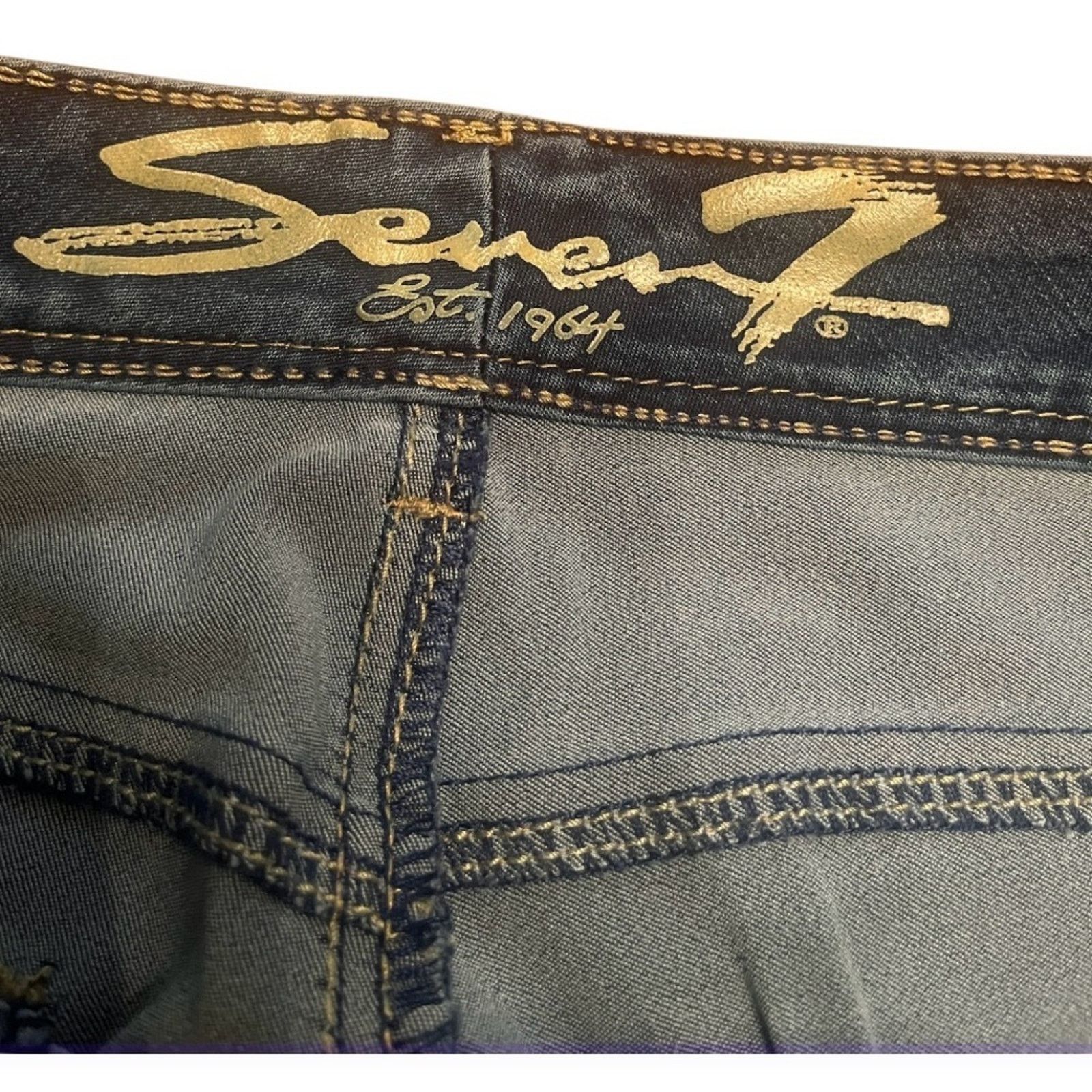 Seven 7 Seven7 high-rise legging jeans, size 10. Size 32" / US 10 / IT 46 - 6 Thumbnail