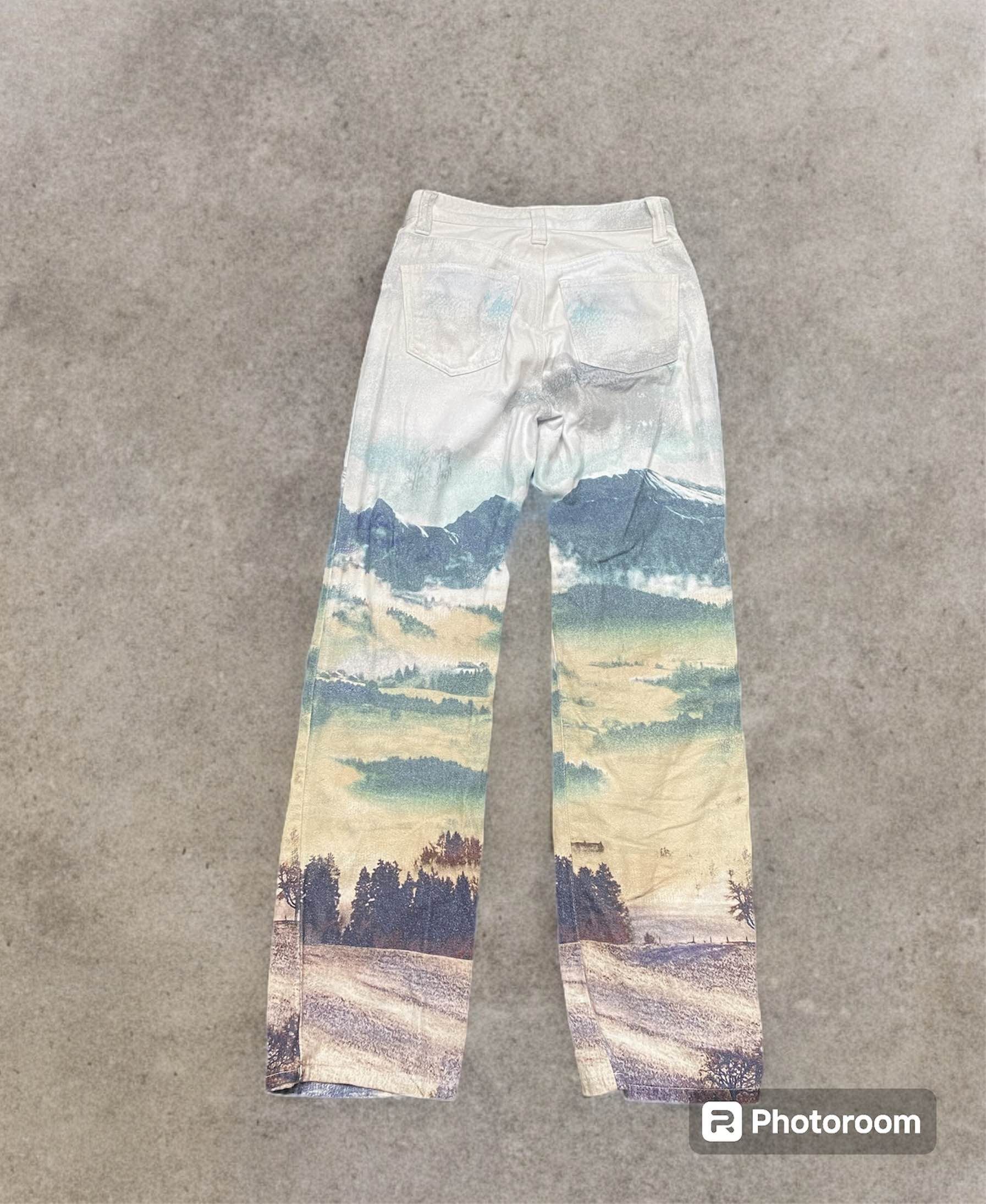 Jaded London Jaded London co-ord landscape jeans | Grailed