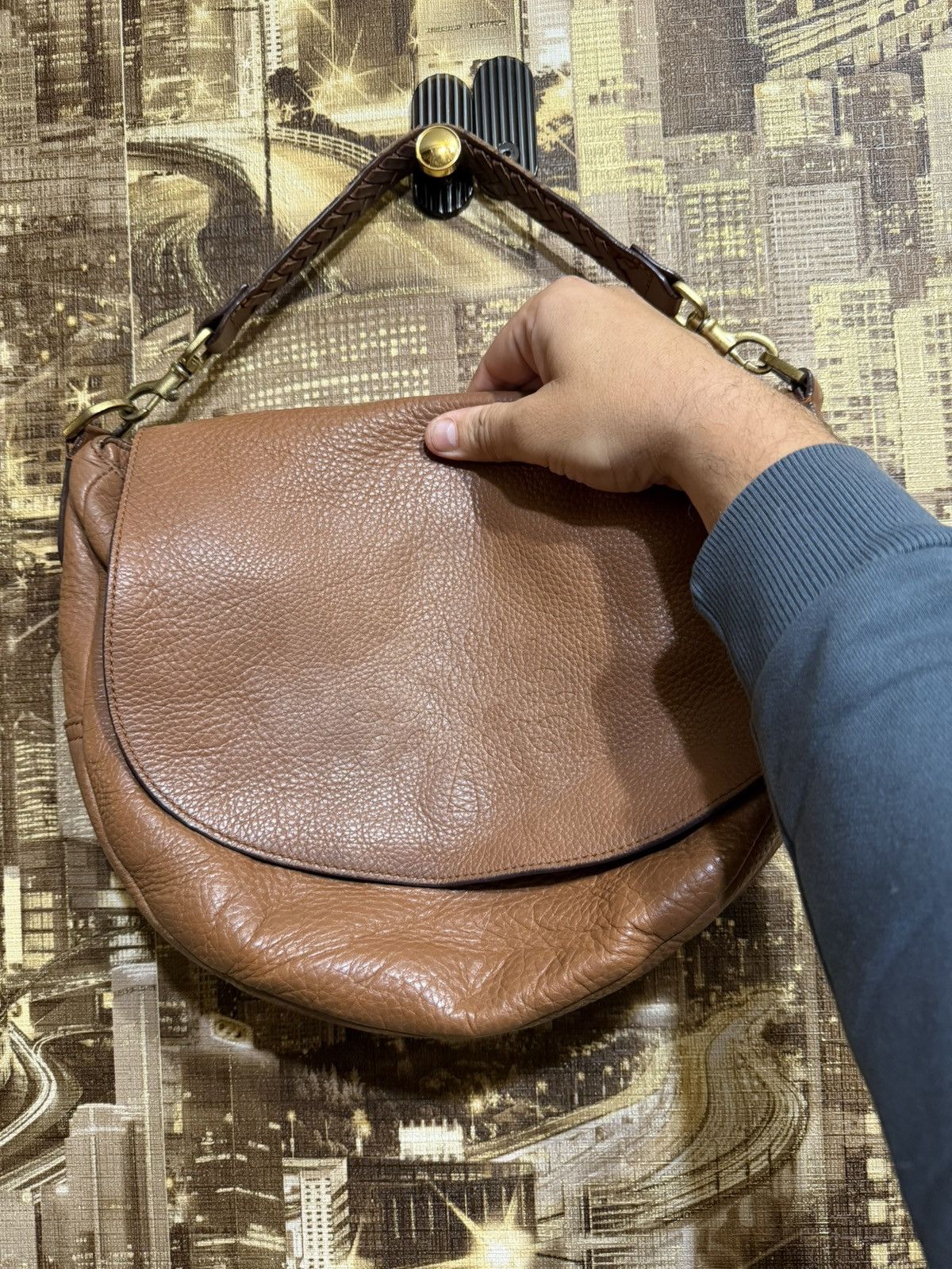 Mulberry Effie Satchel Bag in Brown, Women's