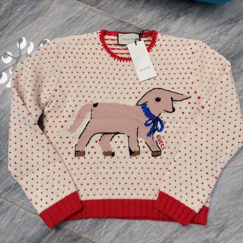 Gucci Gucci Retro cute small sweater 2502-Nextarrow Size US S / EU 44-46 / 1 - 1 Thumbnail