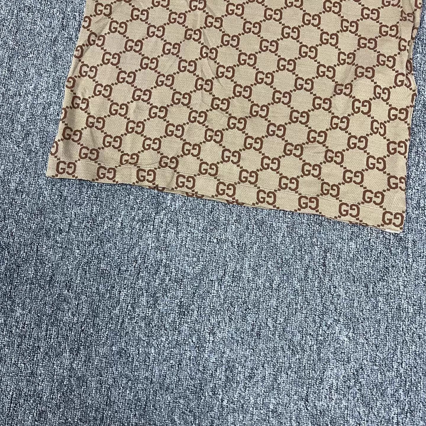 Gucci Gucci GG Monogram Gold Polo S Short Sleeve NWT Size US S / EU 44-46 / 1 - 4 Thumbnail
