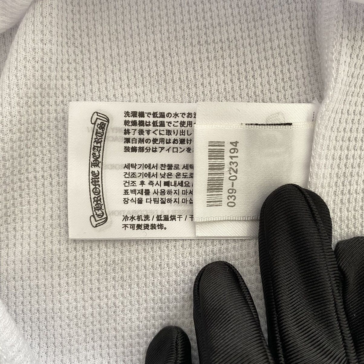 Chrome Hearts Chrome Hearts Scroll Thermal long t-shirt white Size S / US 4 / IT 40 - 12 Thumbnail