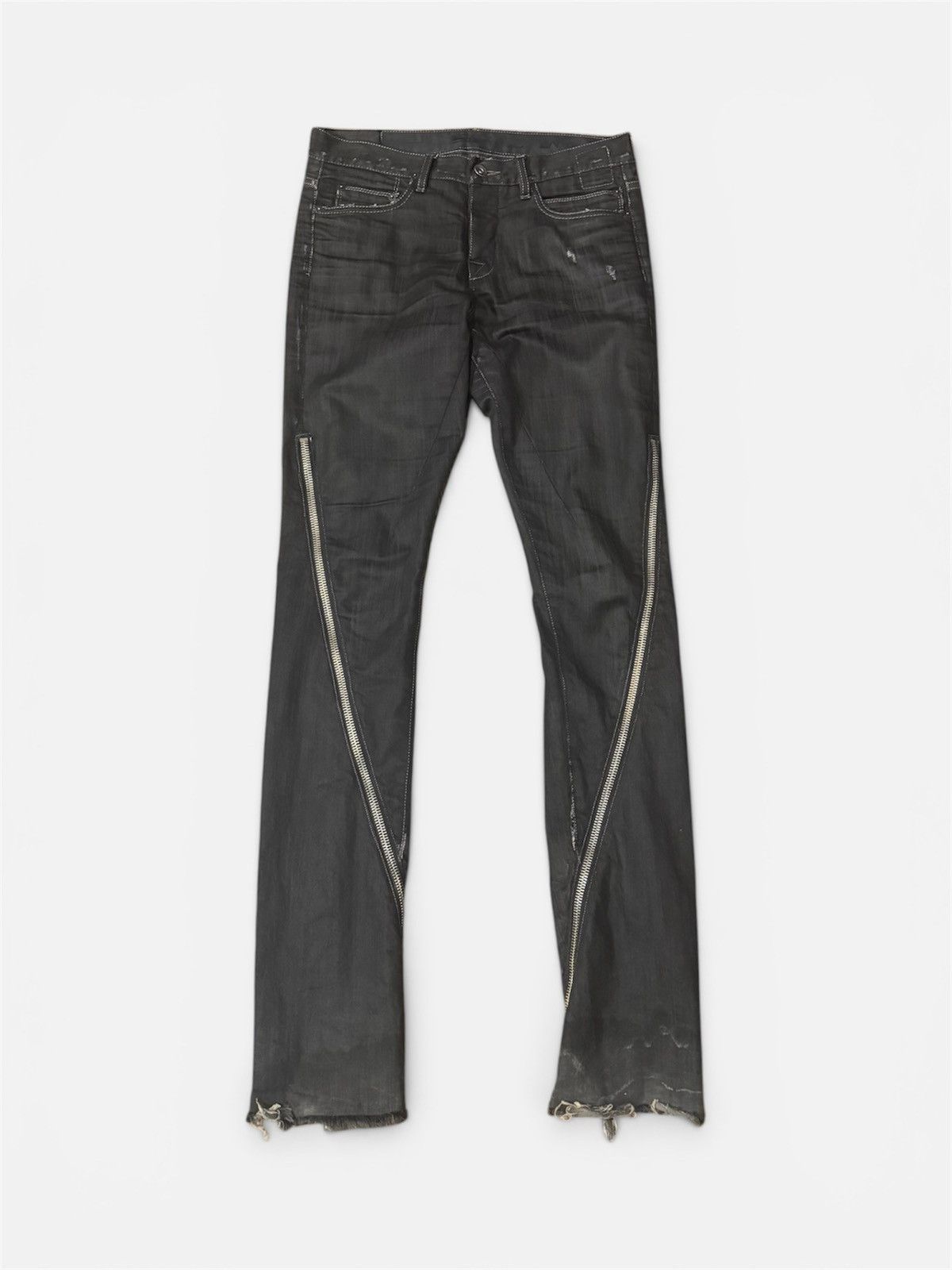 Rick Owens SS09 "Strutter" Banana Cut Denim Size US 28 / EU 44 - 1 Thumbnail