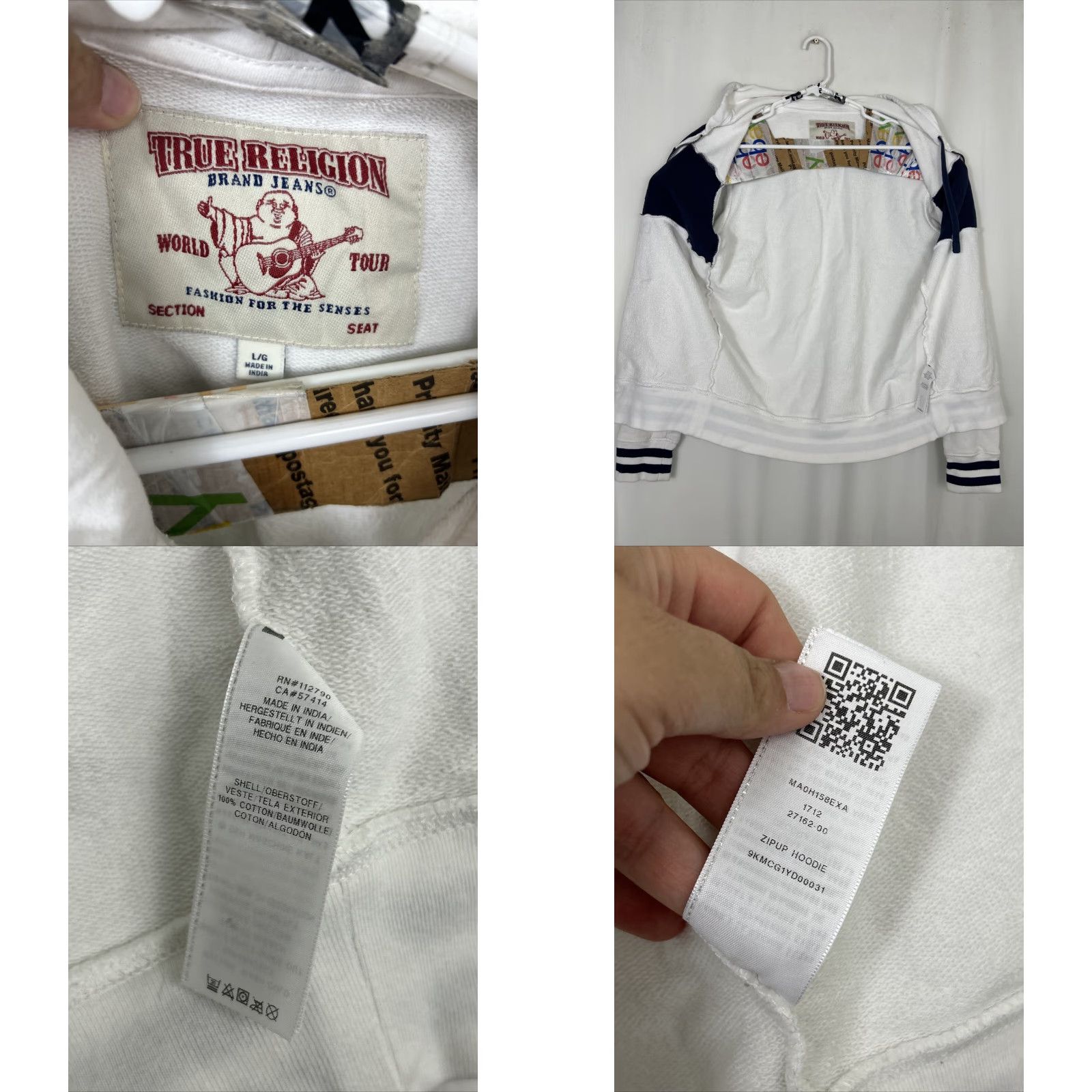 True Religion VINTAGE False Size US L / EU 52-54 / 3 - 8 Thumbnail