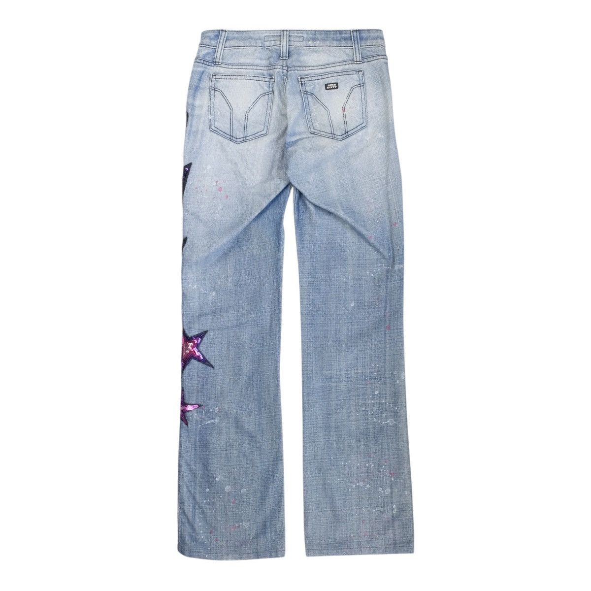 Miss Sixty Miss Sixty SS04 Lightning Bolt Jeans Size 27" / US 4 / IT 40 - 4 Thumbnail