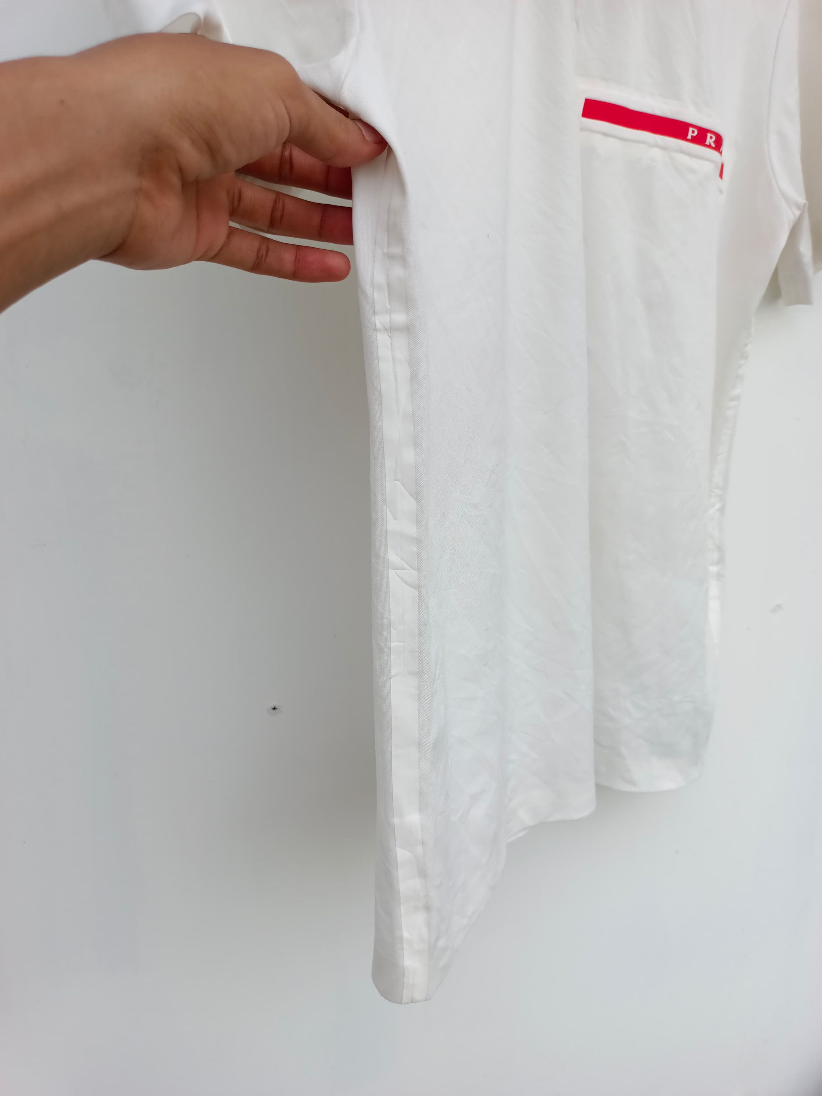 Prada Prada polos White Size US L / EU 52-54 / 3 - 2 Thumbnail