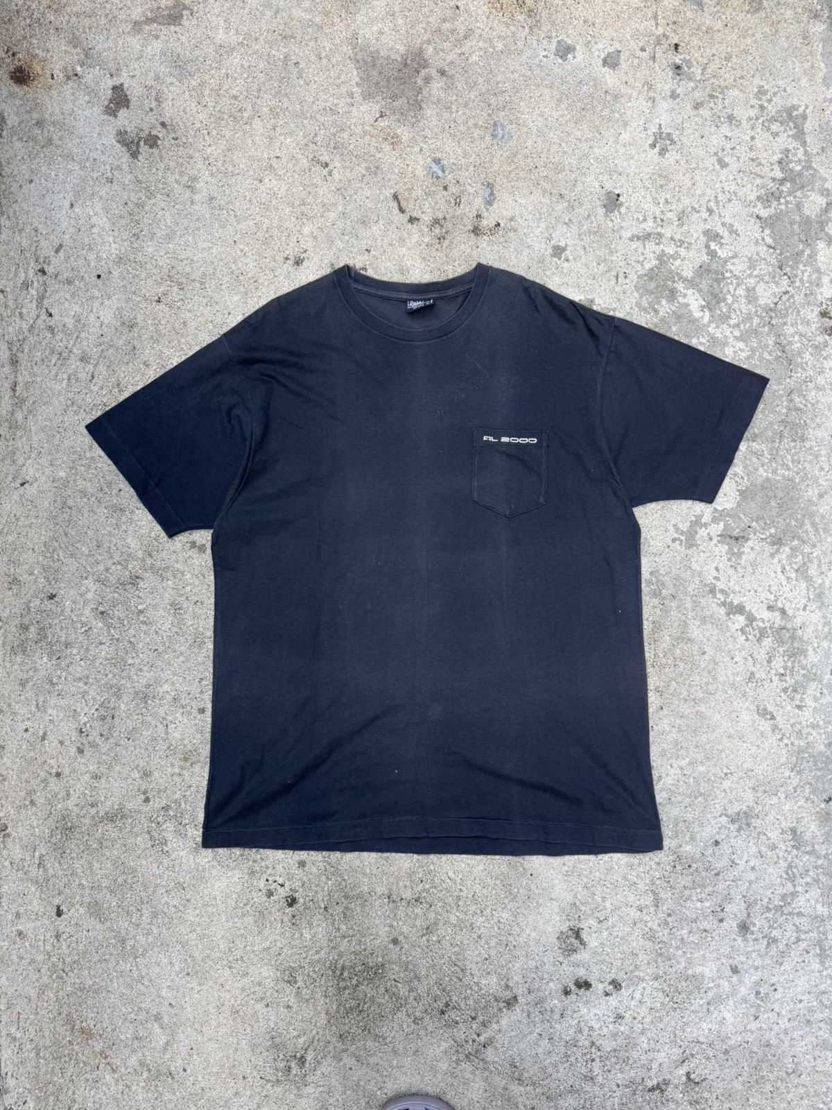 Polo Ralph Lauren Vintage Polo 2000 Reflective Pocket Logo USA T-shirt Size US L / EU 52-54 / 3 - 2 Thumbnail