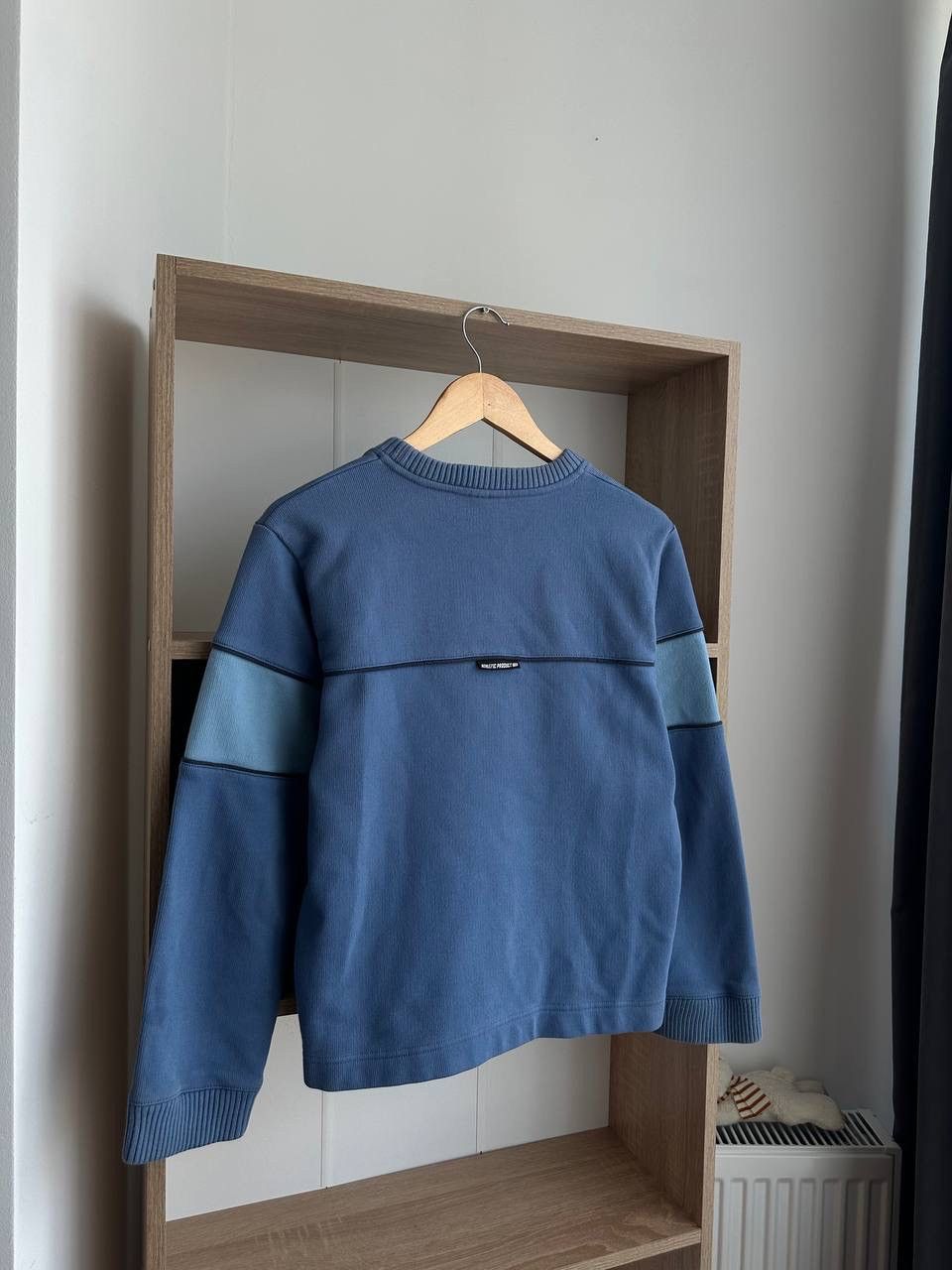 Nike × Nike ACG × Vintage Vintage Nike Blue Big Logo Sweater Size US XS / EU 42 / 0 - 11 Thumbnail