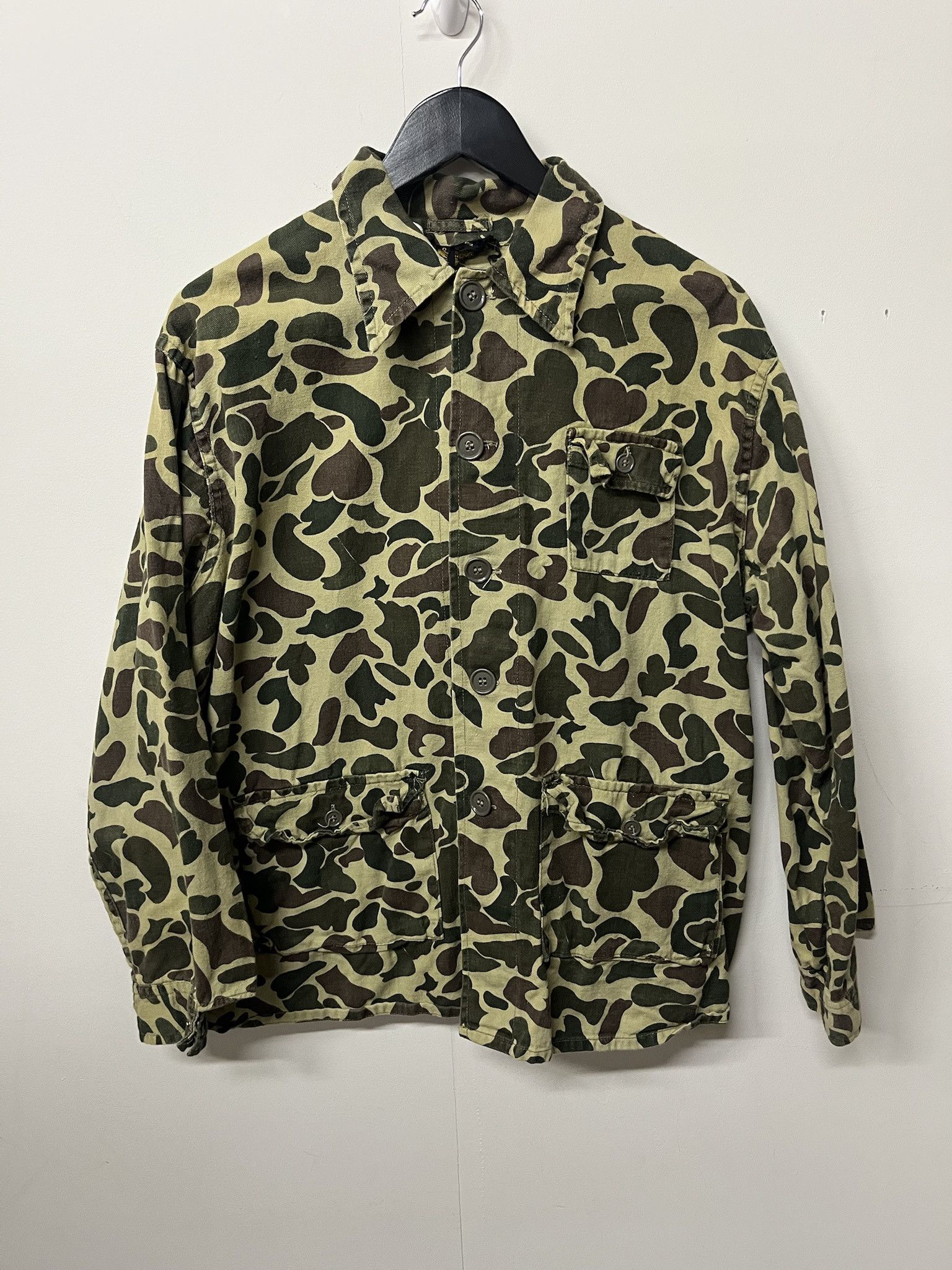 Vintage Vintage 1970s Duck Camo Flannel Size L Size US L / EU 52-54 / 3 - 1 Thumbnail