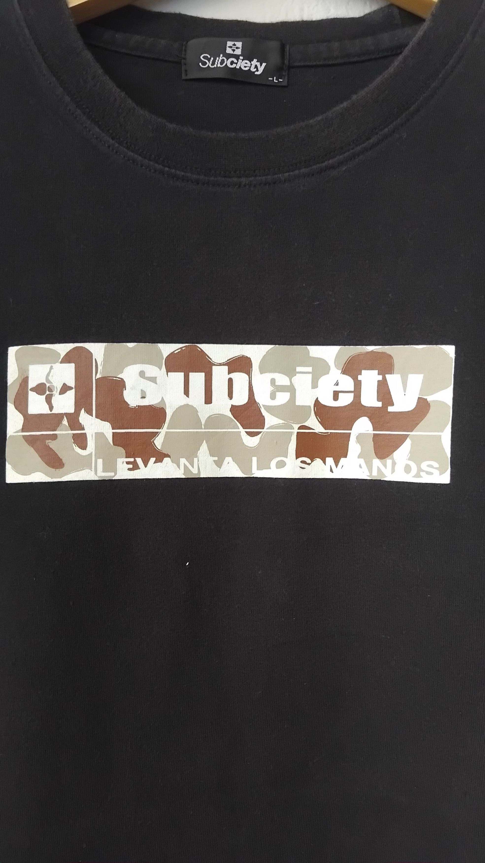 Japanese Brand Subciety SK8 Bakcshit tee Size US M / EU 48-50 / 2 - 4 Thumbnail