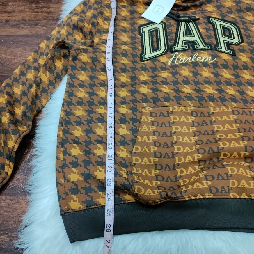 Dapper Dan × Gap NWT Gap x Dapper Dan DAP GAP Unisex M/L Houndstooth Hoodie & Size US 32 / EU 48 - 12 Thumbnail
