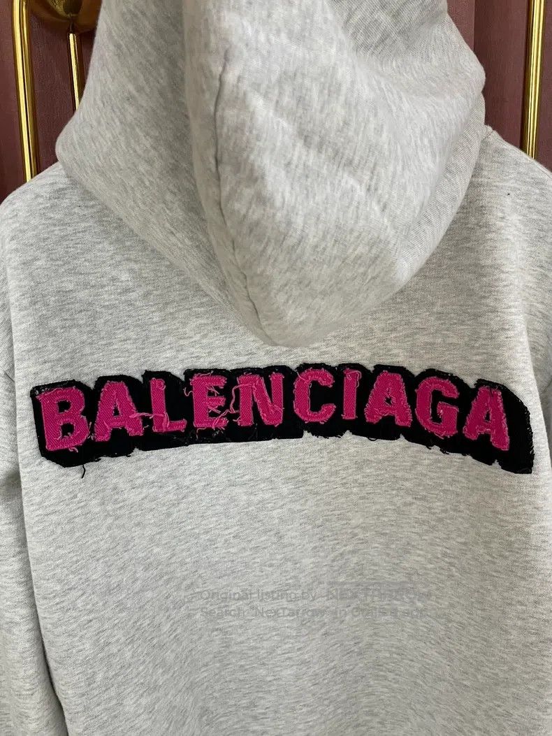 Balenciaga Balenciaga Hooded sweater with printed letters Logo on the Size US M / EU 48-50 / 2 - 3 Thumbnail