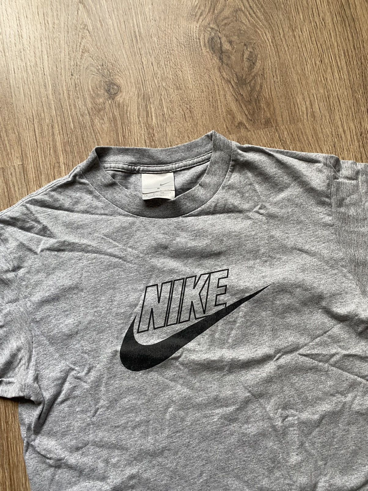 Nike × Vintage Vintage Nike Y2K big logo 00’s t shirt streetwear MEXICO Size US S / EU 44-46 / 1 - 2 Thumbnail