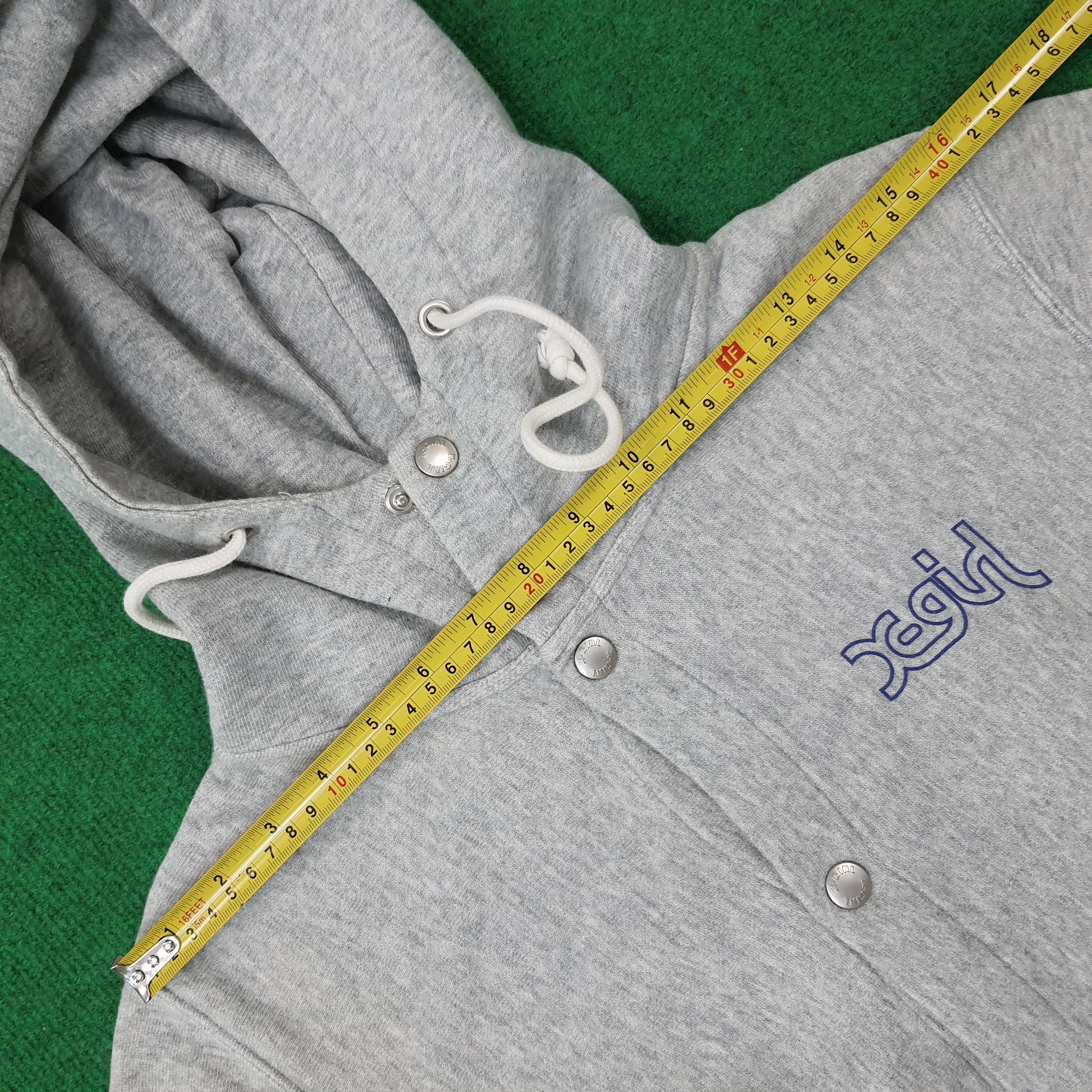 Champion × Japanese Brand × Vintage Vintage Champion x X-Girl Japan Brand Button Jackeylt Hoodie Size US S / EU 44-46 / 1 - 12 Thumbnail