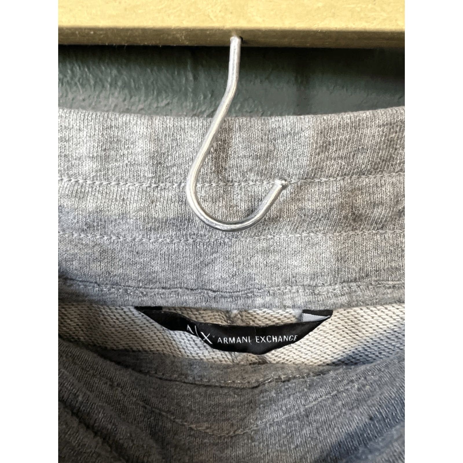 Armani Exchange Armani Exchange Mens Sweatpants Pants Jogger Drawstring Gray L Size Large Activewear Size US 33 - 3 Thumbnail