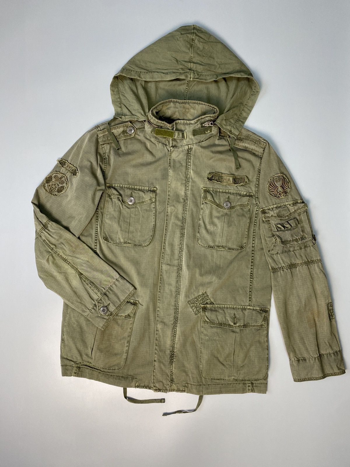 Alpha Industries Vintage Alpha Industries M65 Jacket Military Grailed