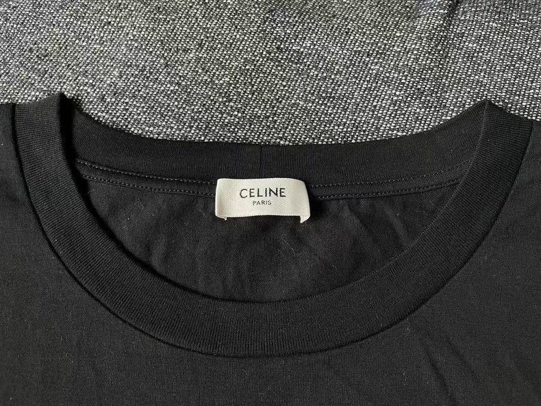 Celine Celine Heart Stud Short Sleeve TShirt Size US M / EU 48-50 / 2 - 2 Thumbnail