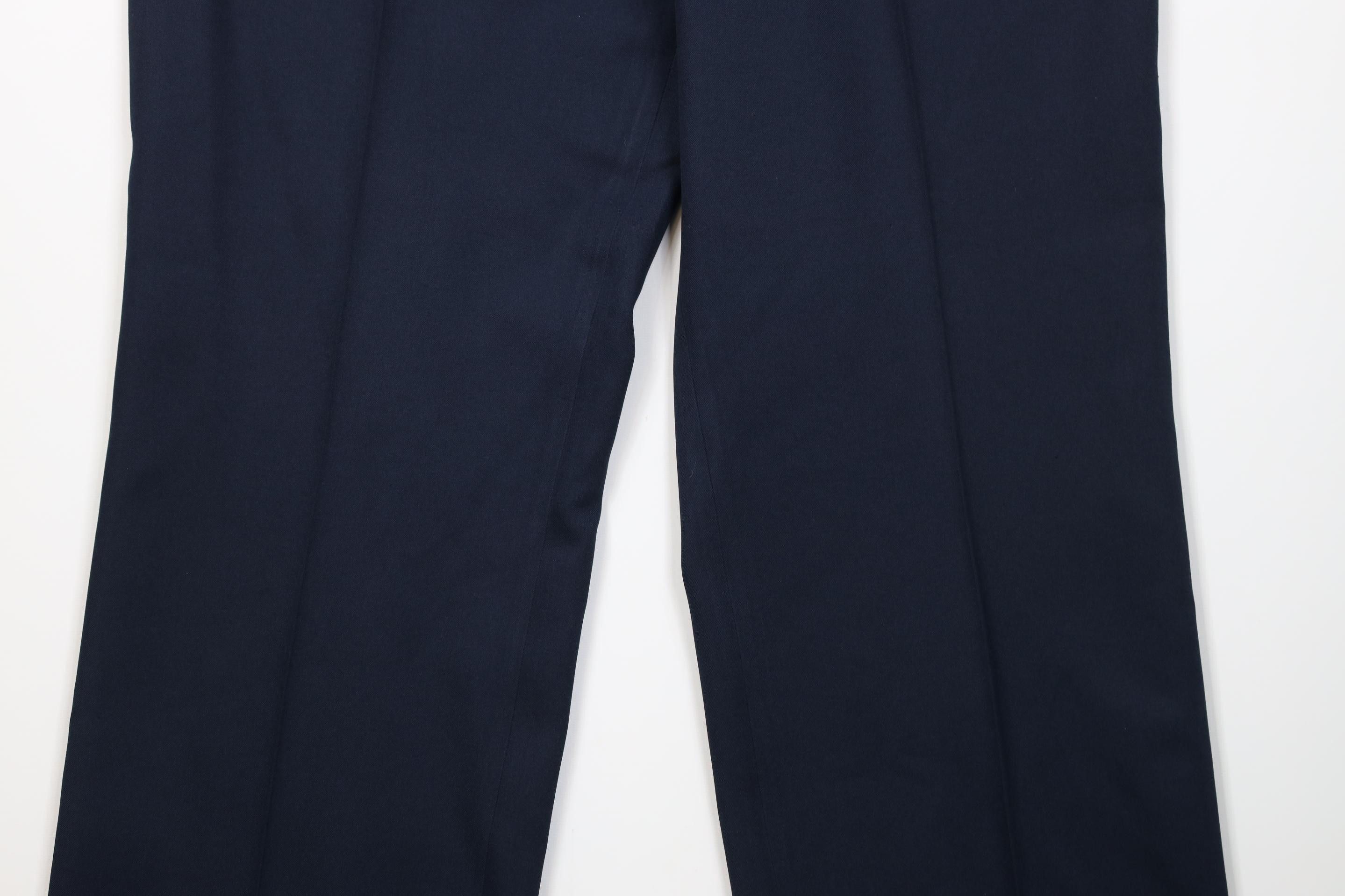 Vintage Vintage 70s Streetwear Knit Flared Wide Leg Chino Pants USA Size US 42 / EU 58 - 3 Thumbnail