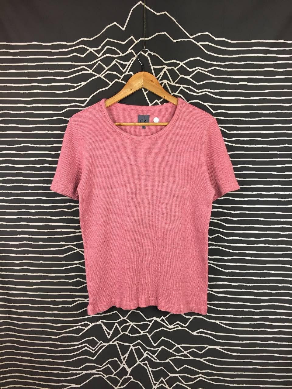 Calvin Klein Calvin Klein CK Waffle Knit Crewneck Short Sleeve Tee Size US S / EU 44-46 / 1 - 2 Thumbnail