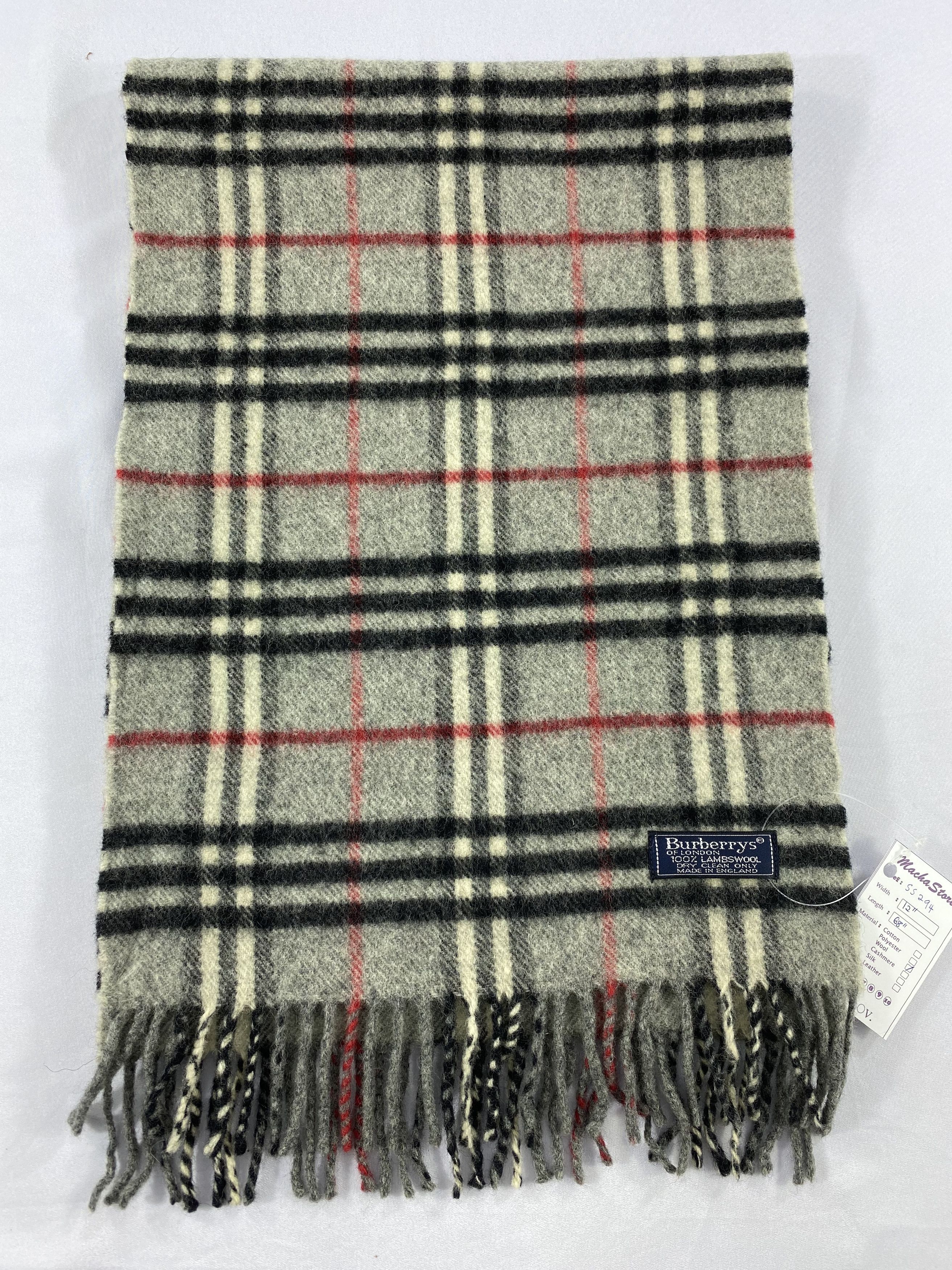 Burberry Vintage Burberry Scarf / Muffler / Neckwear Size ONE SIZE - 5 Thumbnail