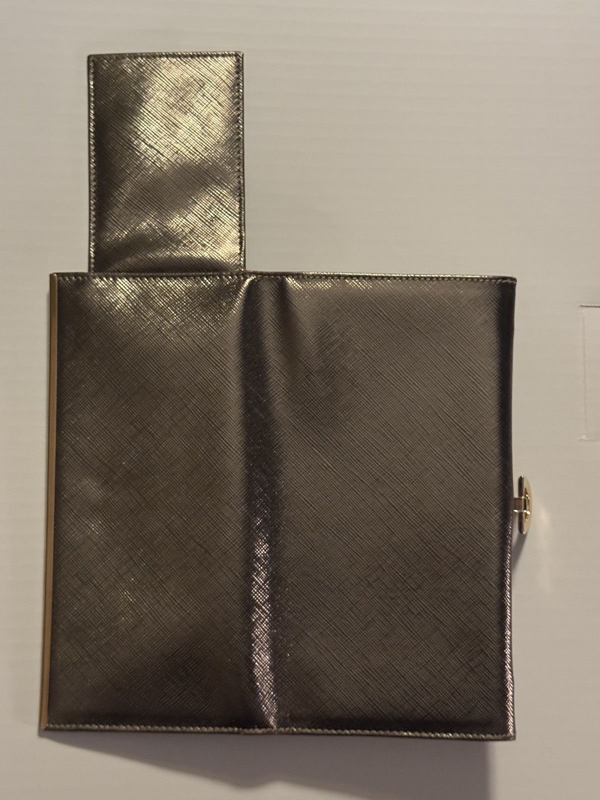 Salvatore Ferragamo Salvatore Ferragamo Women's Wallet Laminated Gold Size ONE SIZE - 5 Thumbnail