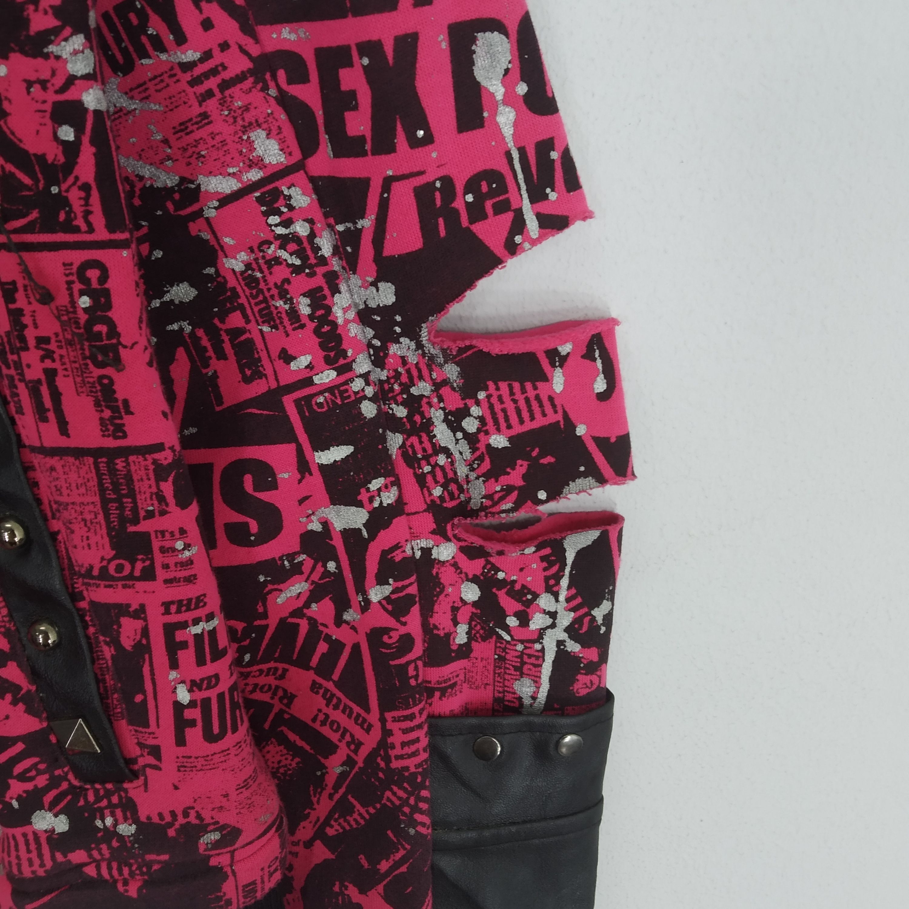 Japanese Brand × Seditionaries × Vintage Vintage Sex Pot Revenge Punk Rock Magazine Band Hoodie Size US S / EU 44-46 / 1 - 9 Thumbnail