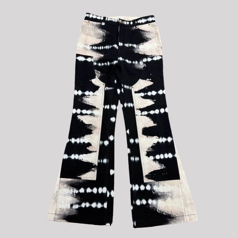 Louis Vuitton louis vuitton Tie-dyed flared jeans 2501-Nextarrow Size US 29 - 1 Thumbnail