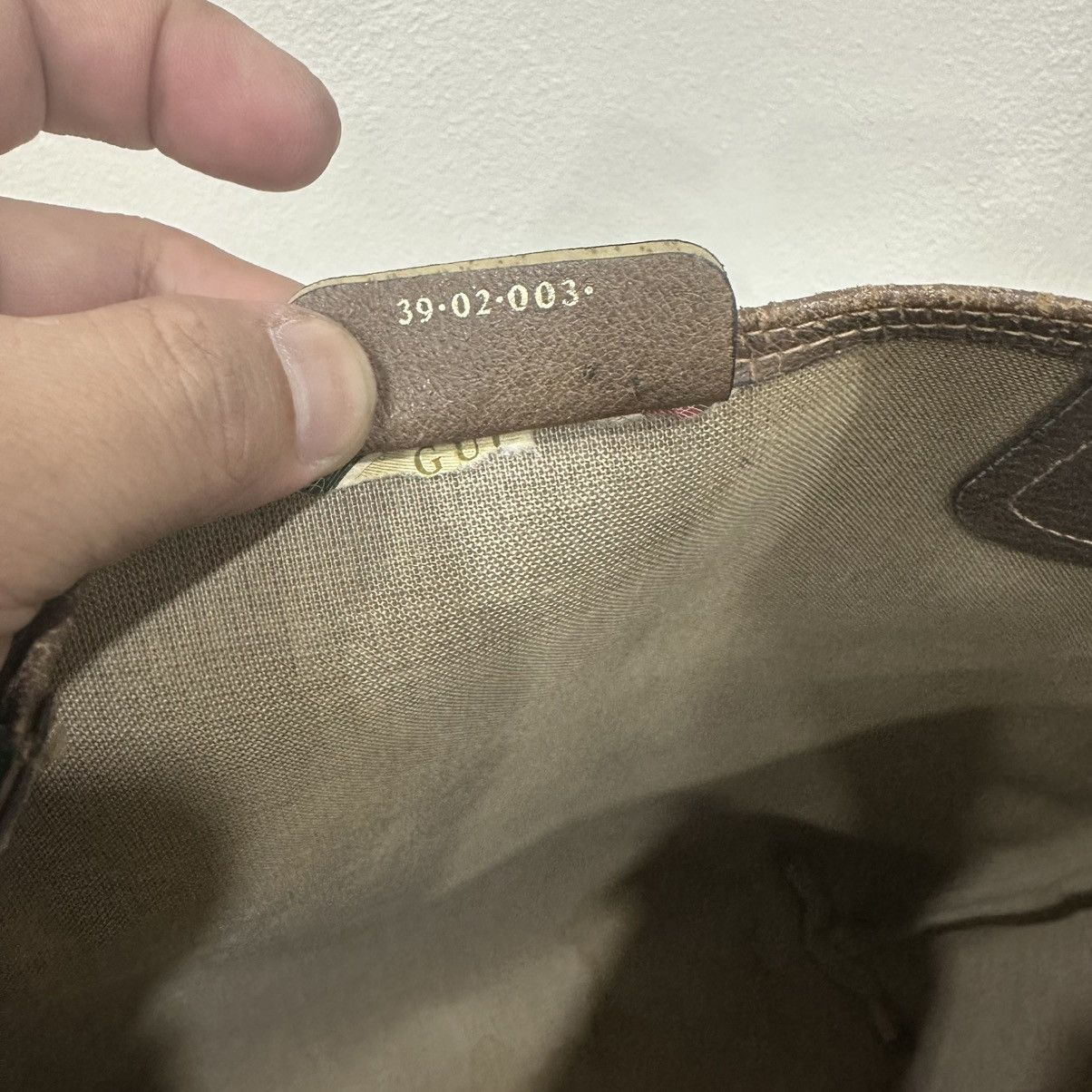 Gucci ‼️YES‼️ VINTAGE GUCCI GG SUPREME SHERRY LINE TOTE BAG Size ONE SIZE - 12 Thumbnail